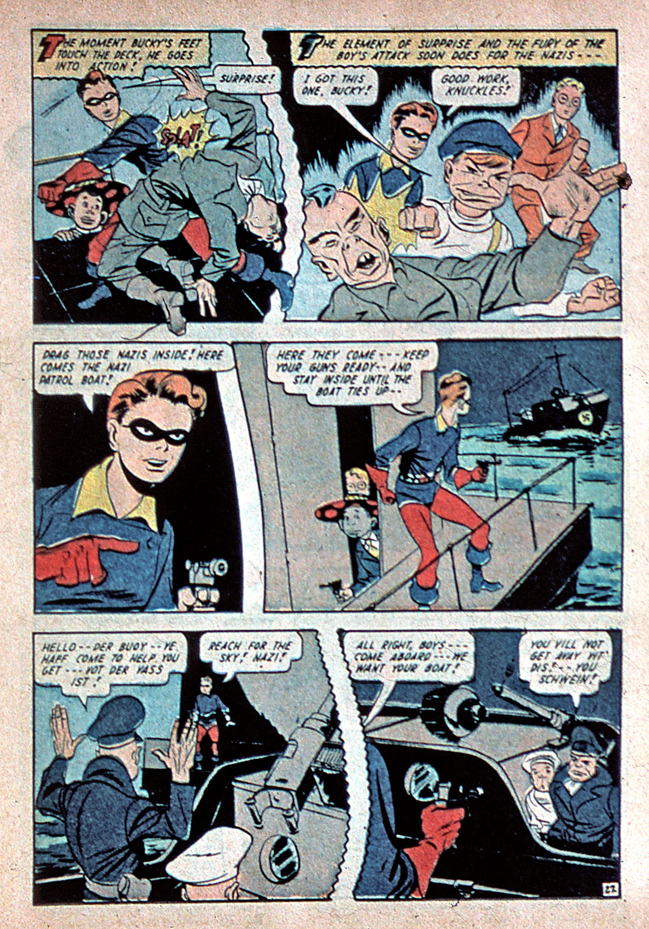 Read online Young Allies Comics comic -  Issue #11 - 90