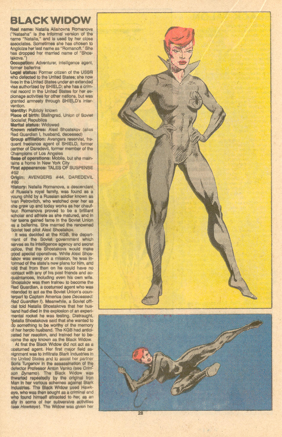 Read online The Official Handbook of the Marvel Universe Deluxe Edition comic -  Issue #2 - 30
