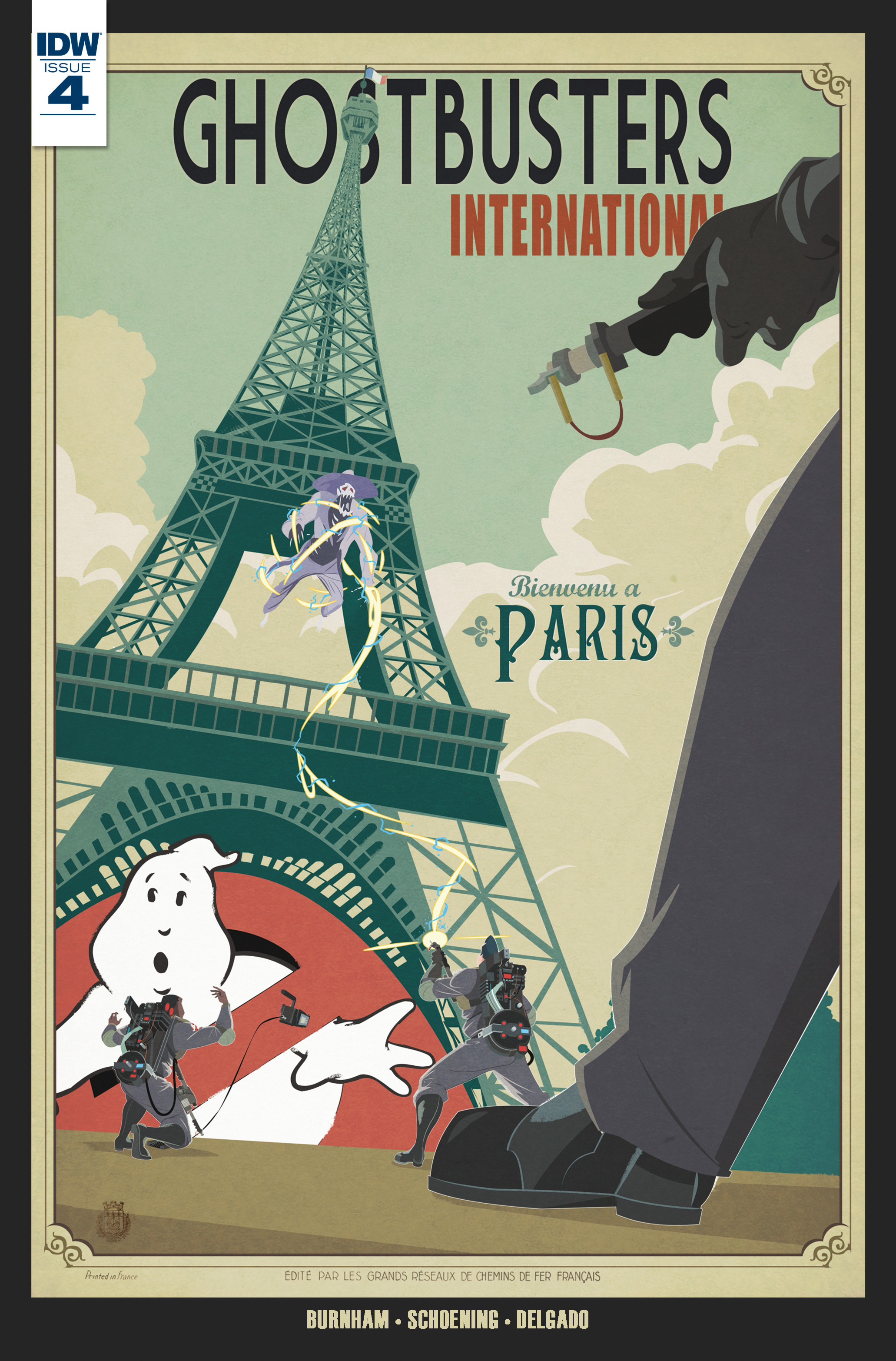 Read online Ghostbusters: International comic -  Issue #4 - 1