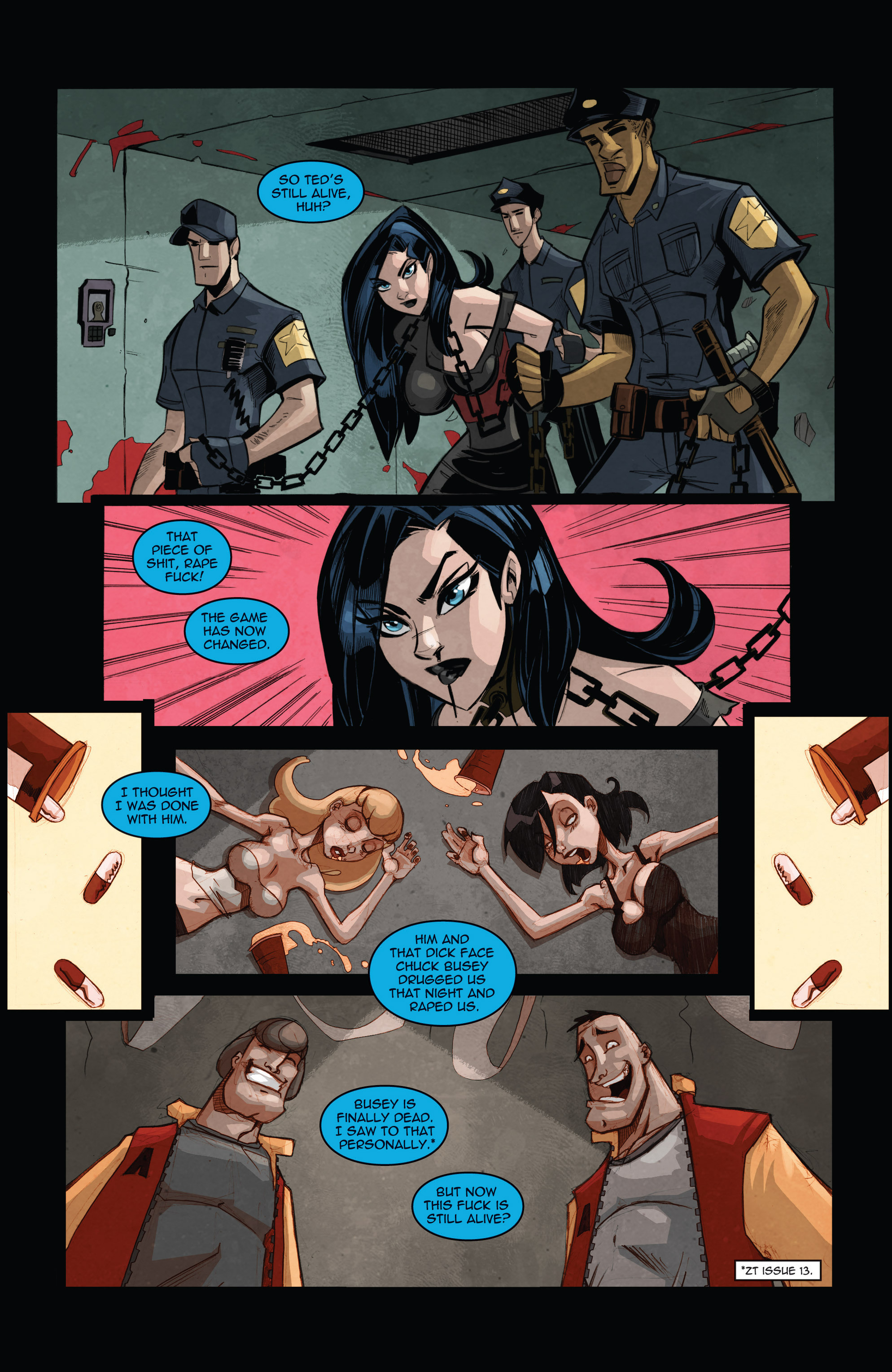 Read online Zombie Tramp (2014) comic -  Issue #27 - 10