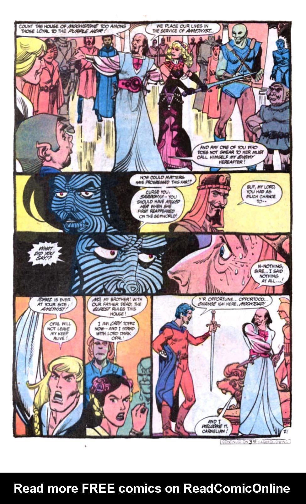 Read online Amethyst, Princess of Gemworld comic -  Issue #7 - 21