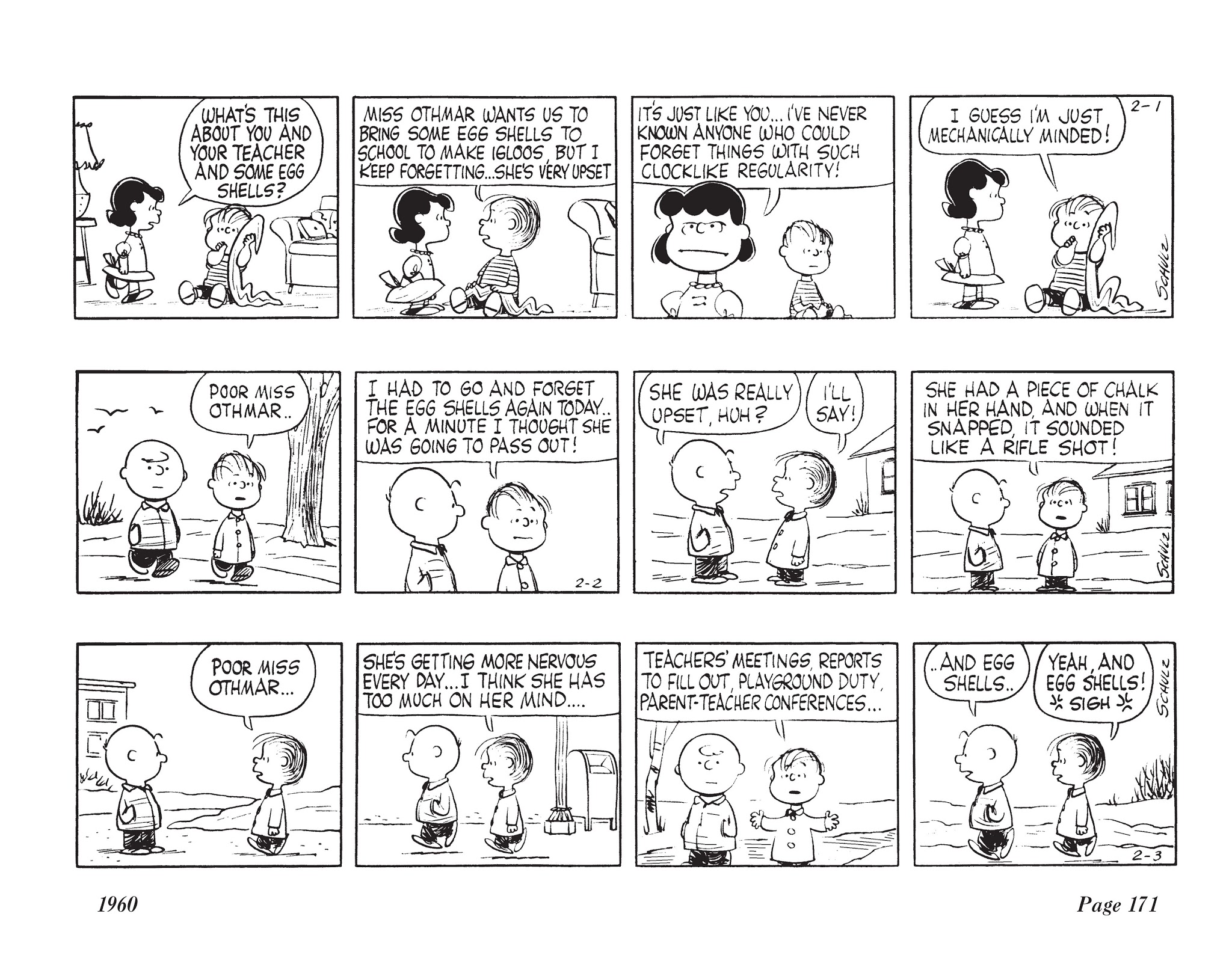 Read online The Complete Peanuts comic -  Issue # TPB 5 - 187
