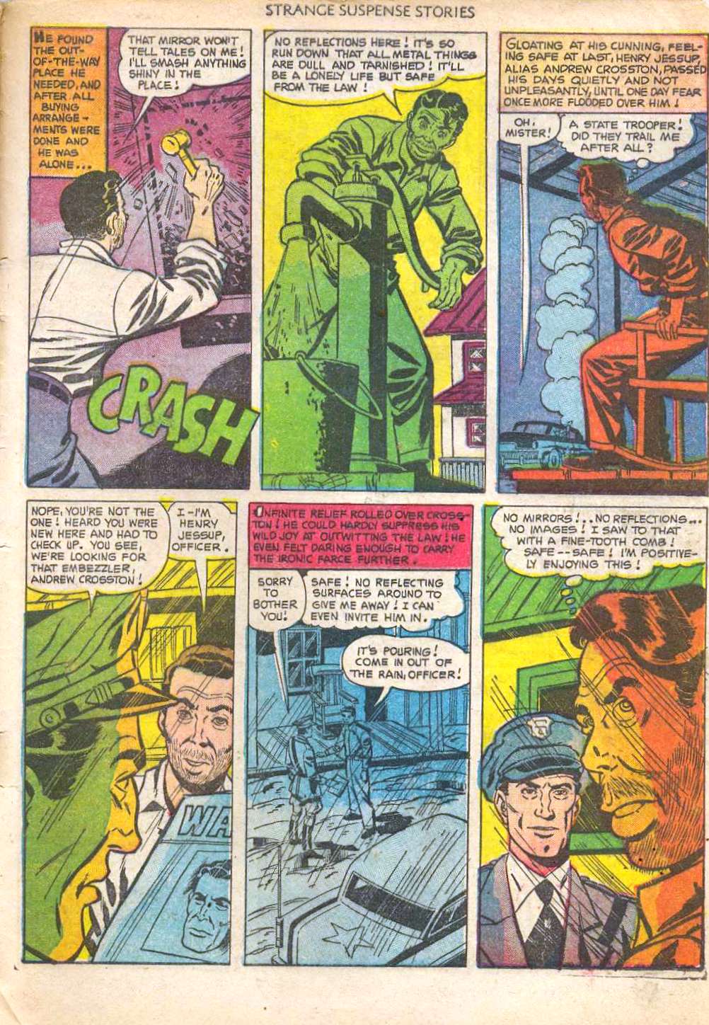 Read online Strange Suspense Stories (1952) comic -  Issue #3 - 33