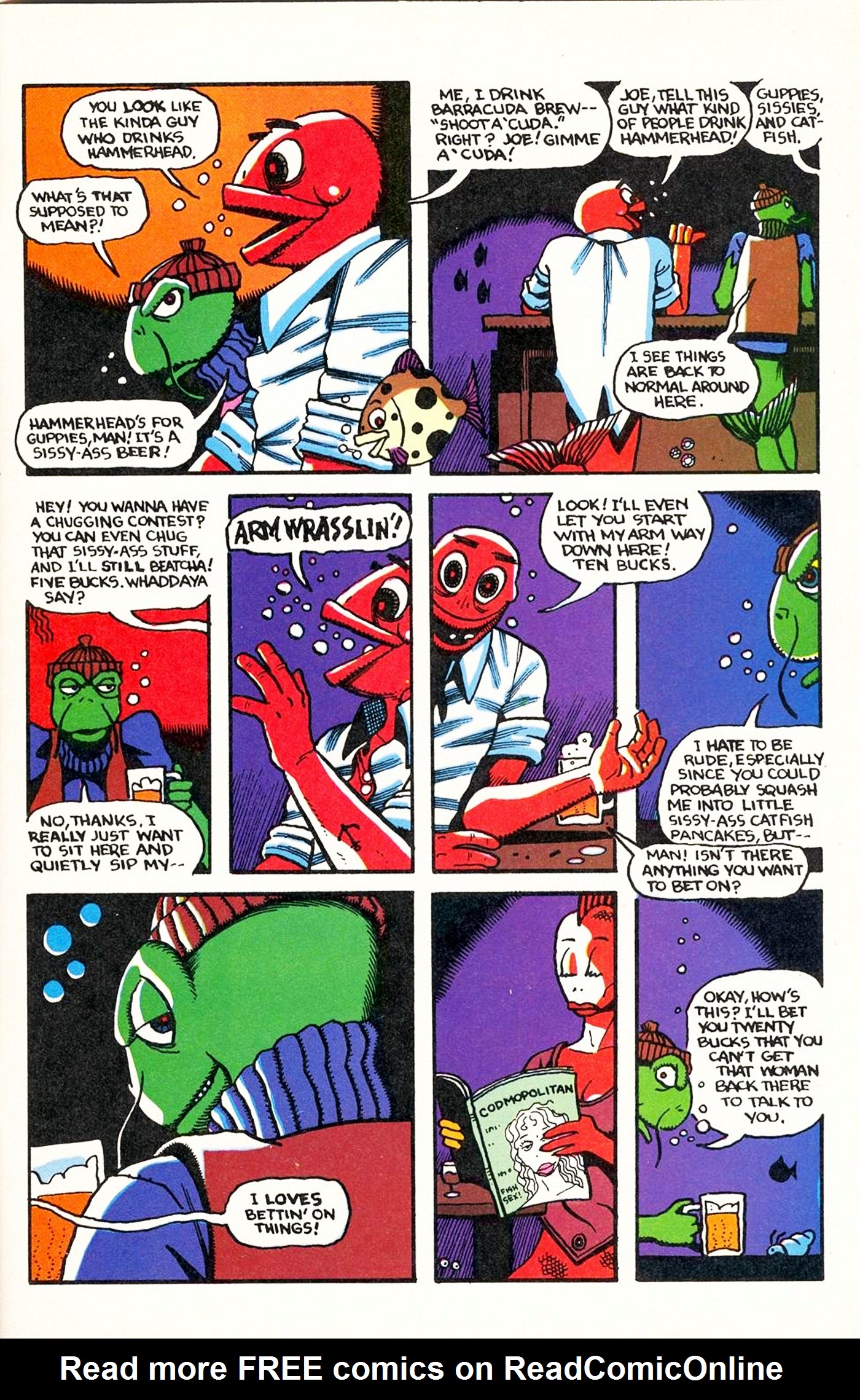 Read online The Fish Police comic -  Issue #12 - 27