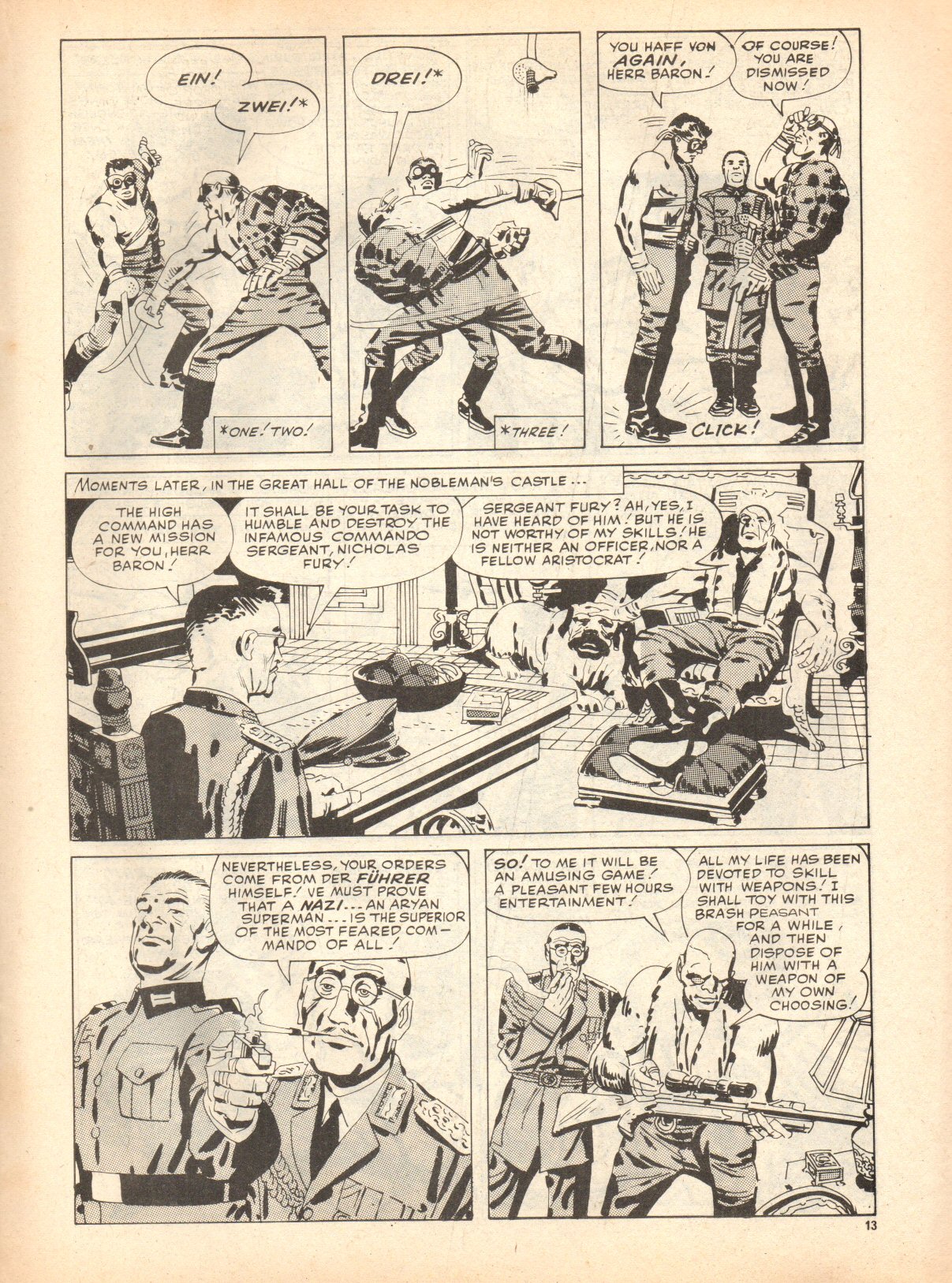 Read online Fury (1977) comic -  Issue #7 - 13