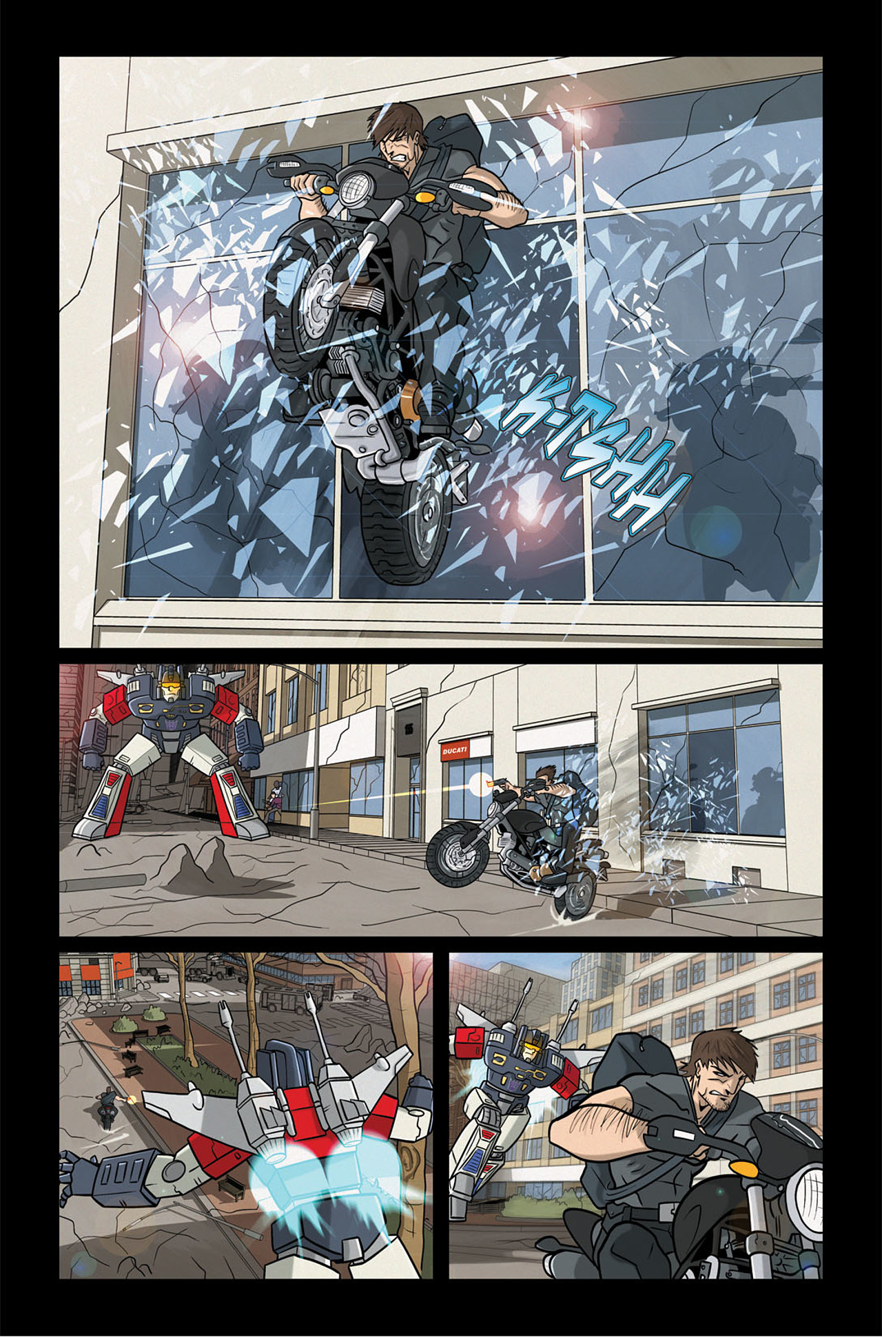 Read online The Transformers: All Hail Megatron comic -  Issue #9 - 16