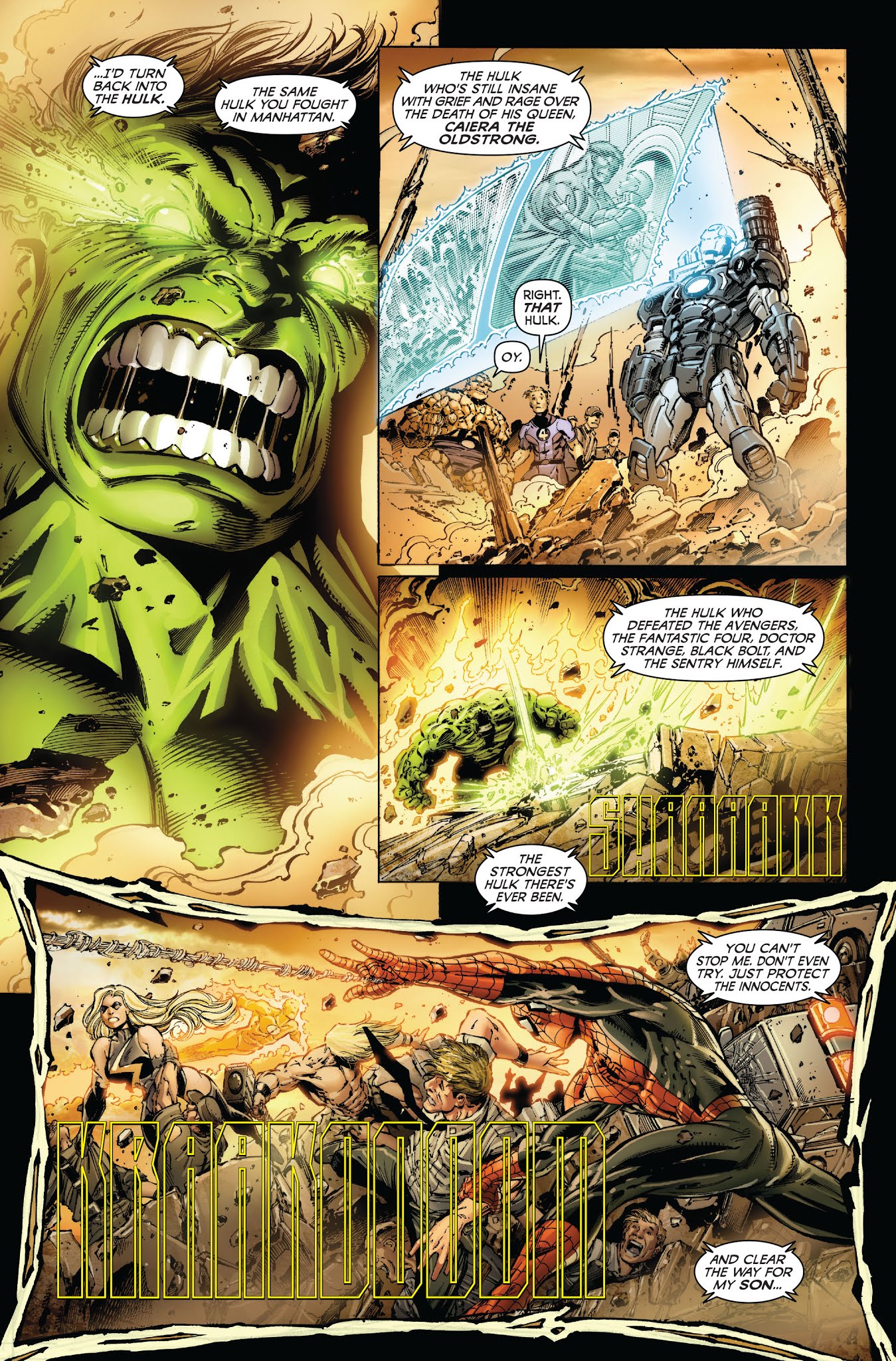Read online Incredible Hulks: World War Hulks comic -  Issue # TPB - 79