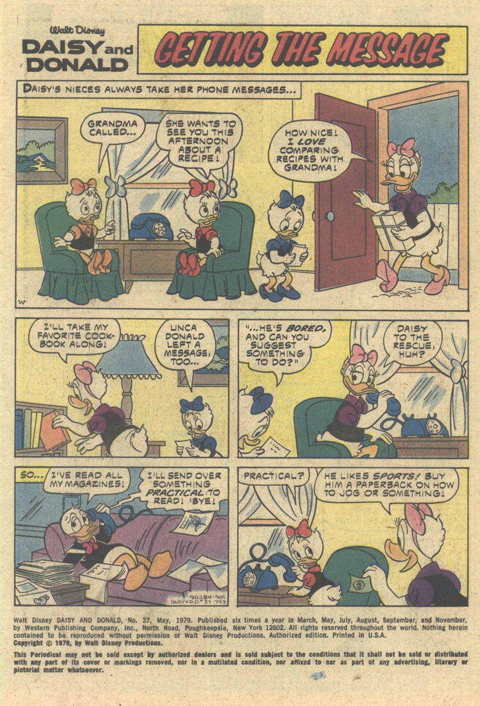 Read online Walt Disney Daisy and Donald comic -  Issue #37 - 3