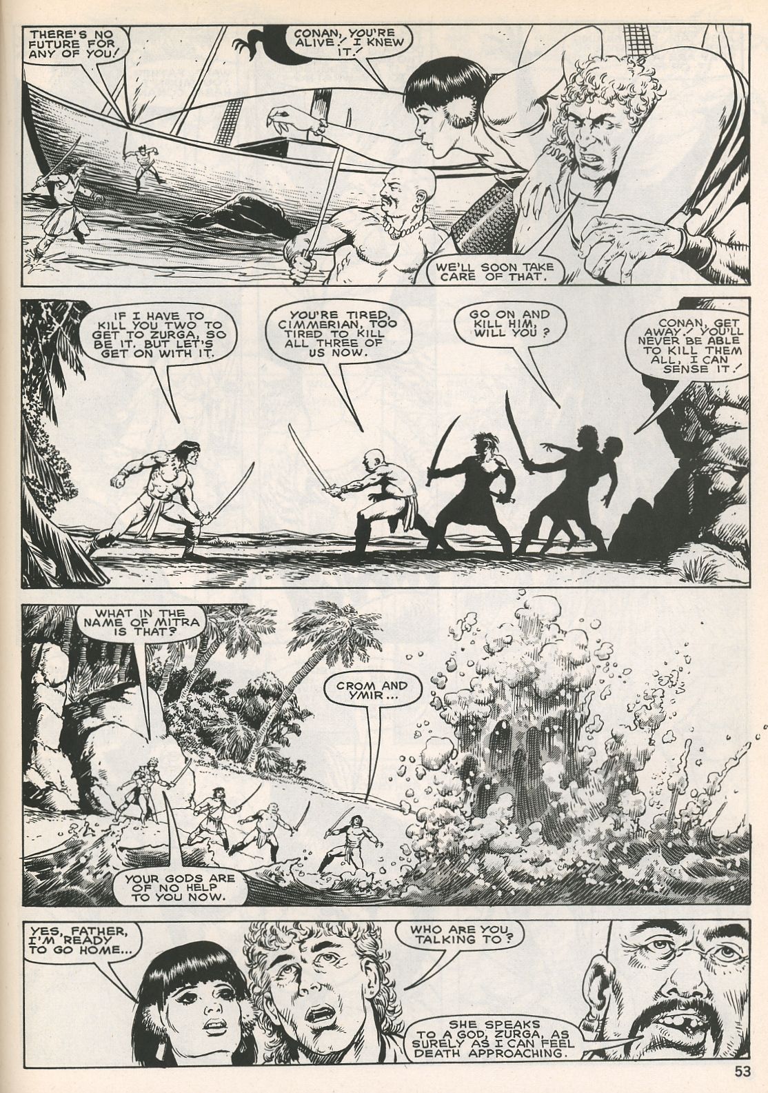 The Savage Sword Of Conan issue 129 - Page 51