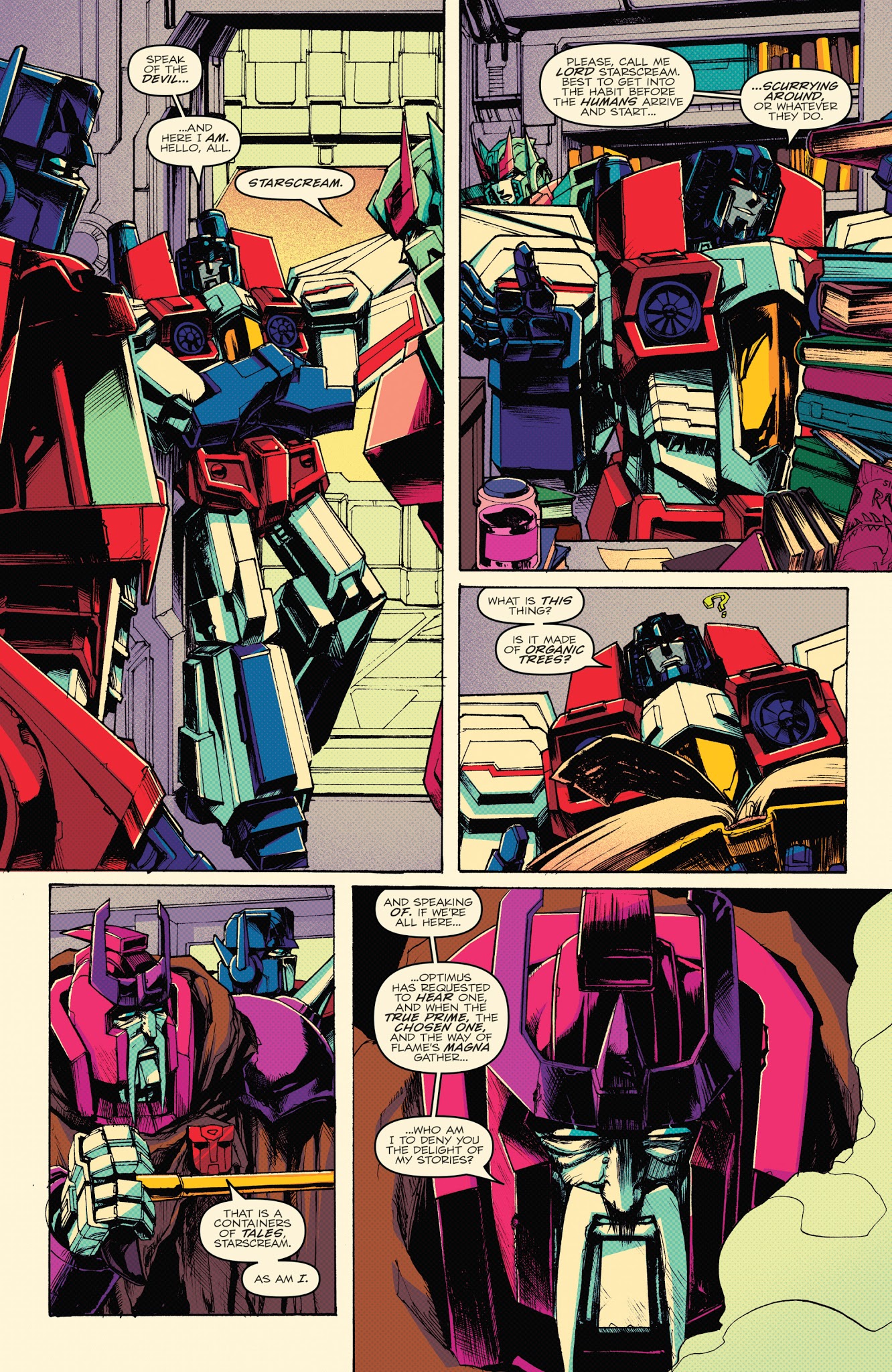 Read online Optimus Prime comic -  Issue #10 - 7