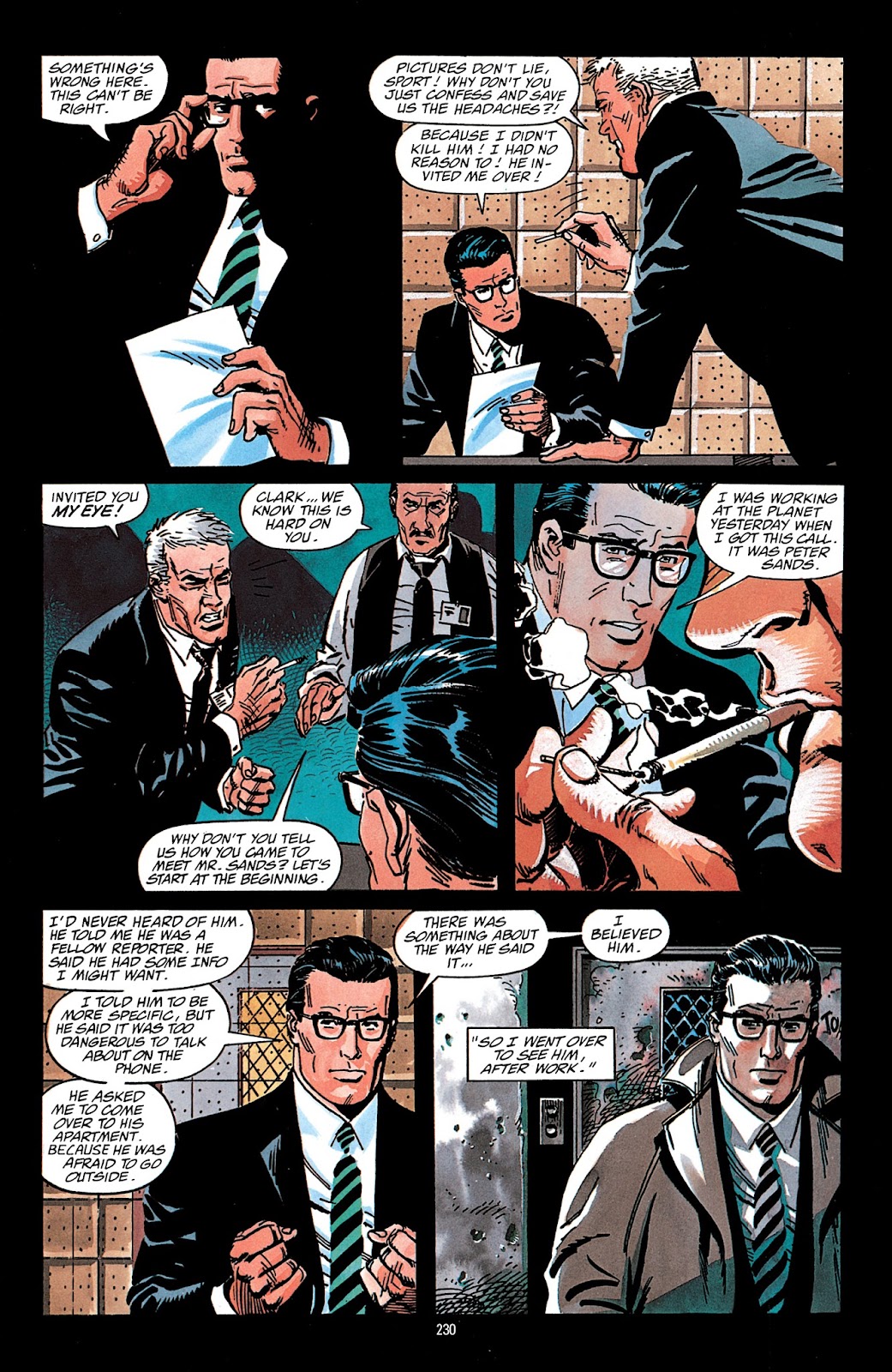 Superman: President Luthor issue TPB - Page 219