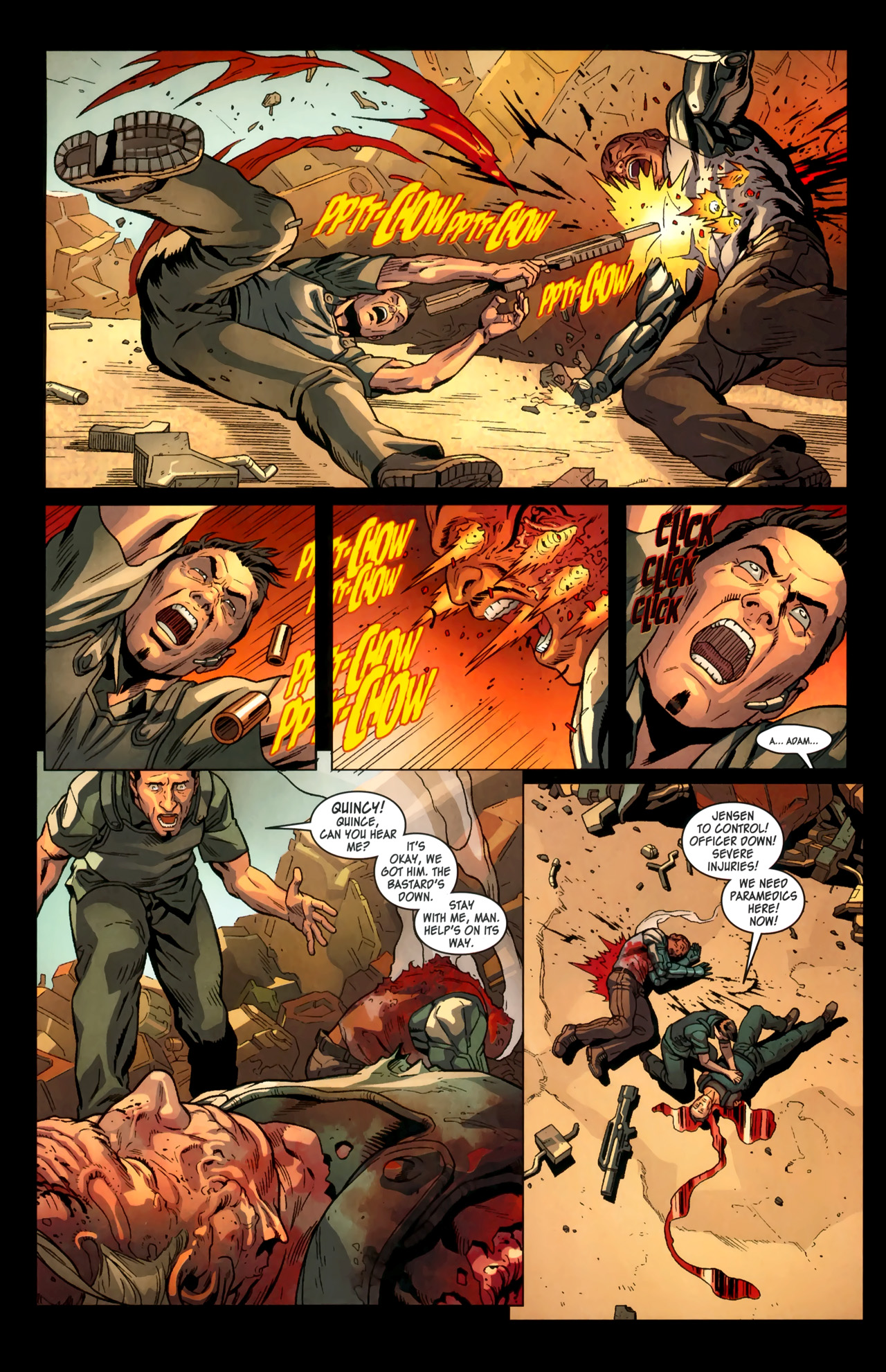 Read online Deus Ex comic -  Issue #3 - 11