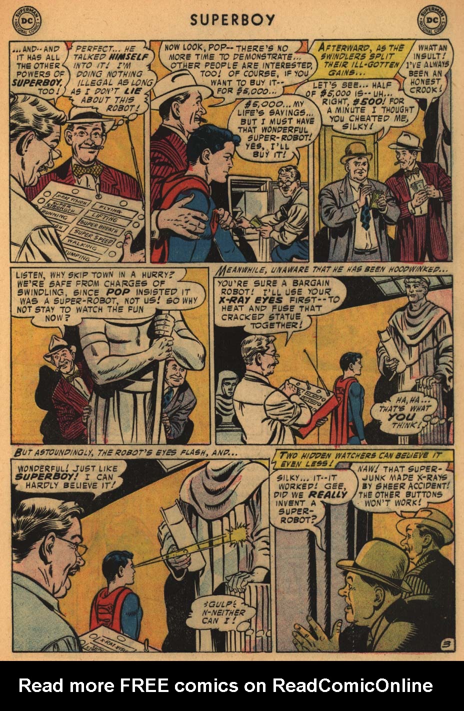Read online Superboy (1949) comic -  Issue #52 - 22