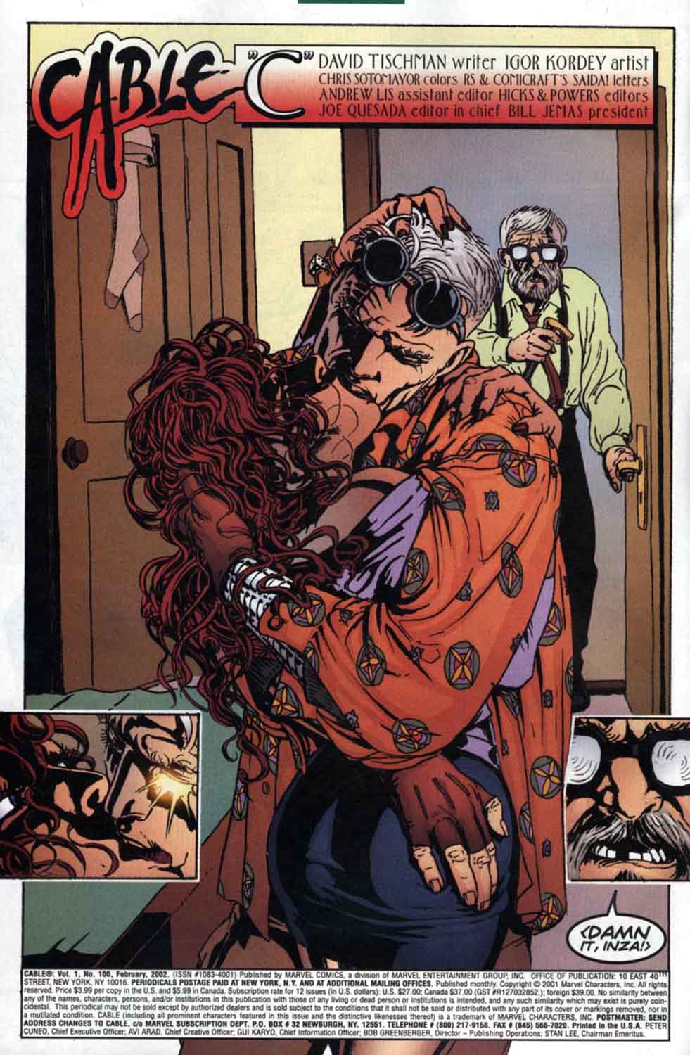 Read online Cable (1993) comic -  Issue #100 - 3