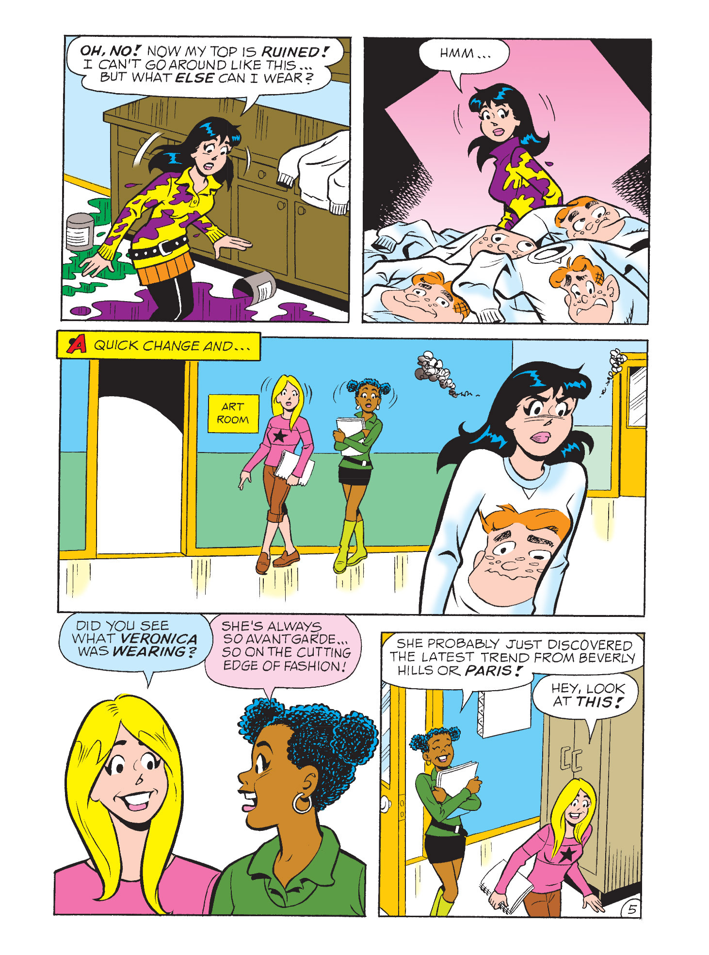 Read online Betty and Veronica Double Digest comic -  Issue #205 - 150