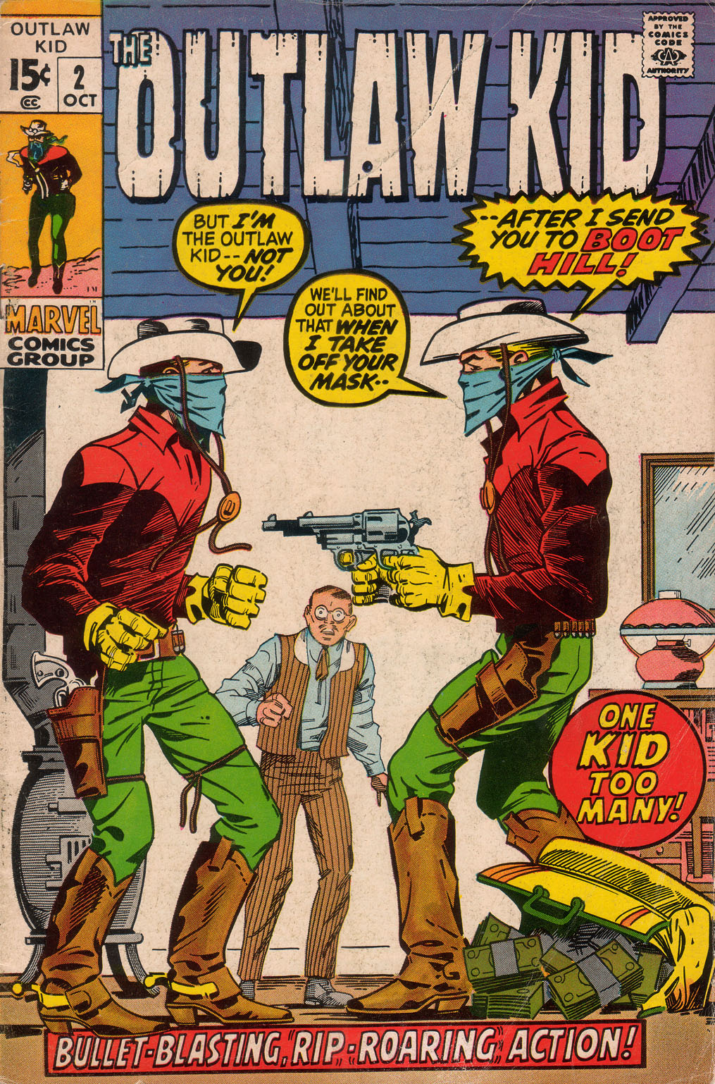 Read online The Outlaw Kid (1970) comic -  Issue #2 - 1