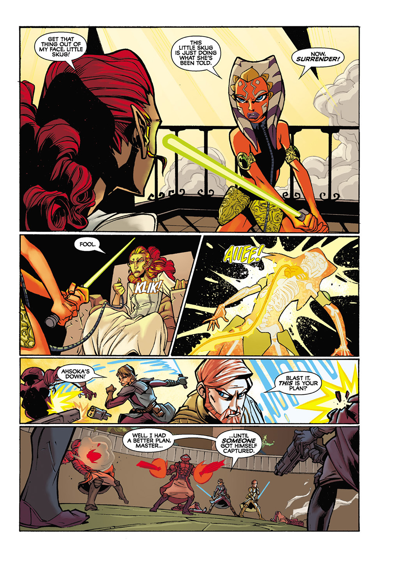 Read online Star Wars: The Clone Wars comic -  Issue #4 - 16