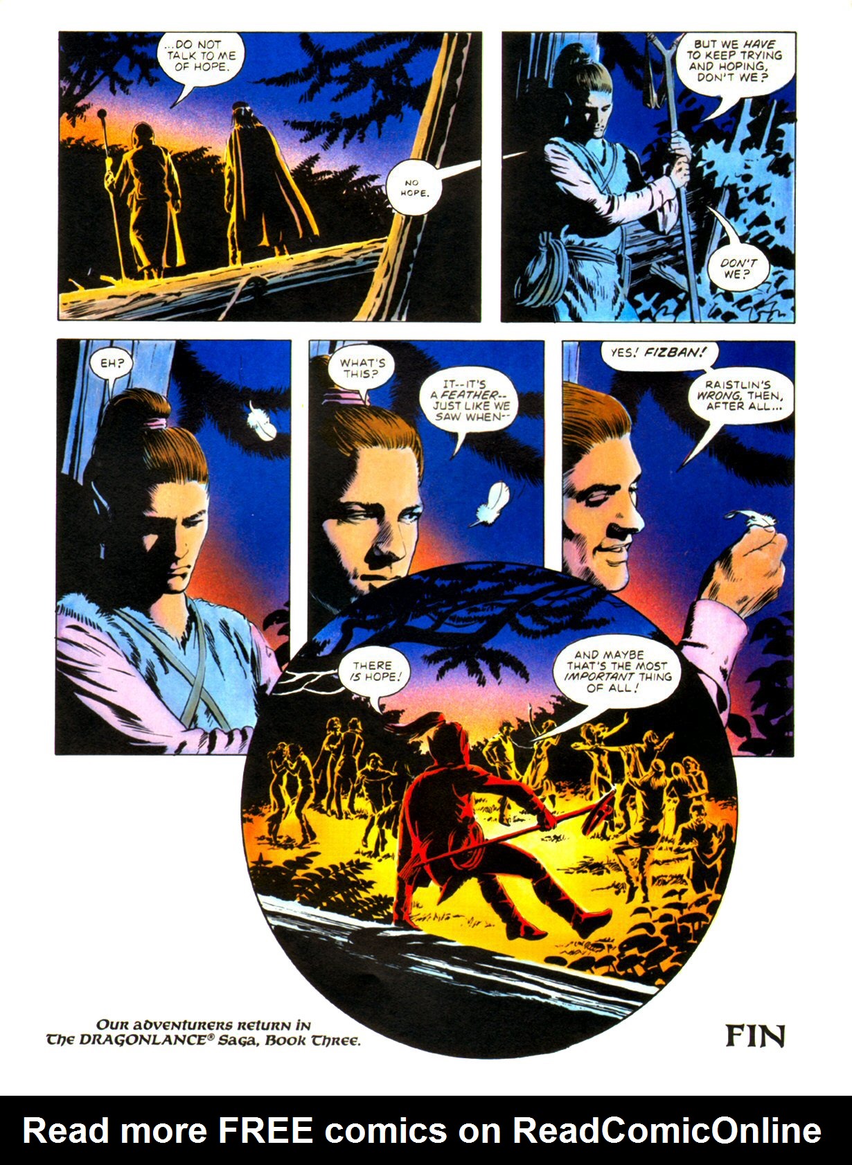 Read online Dragonlance Saga comic -  Issue #2 - 80