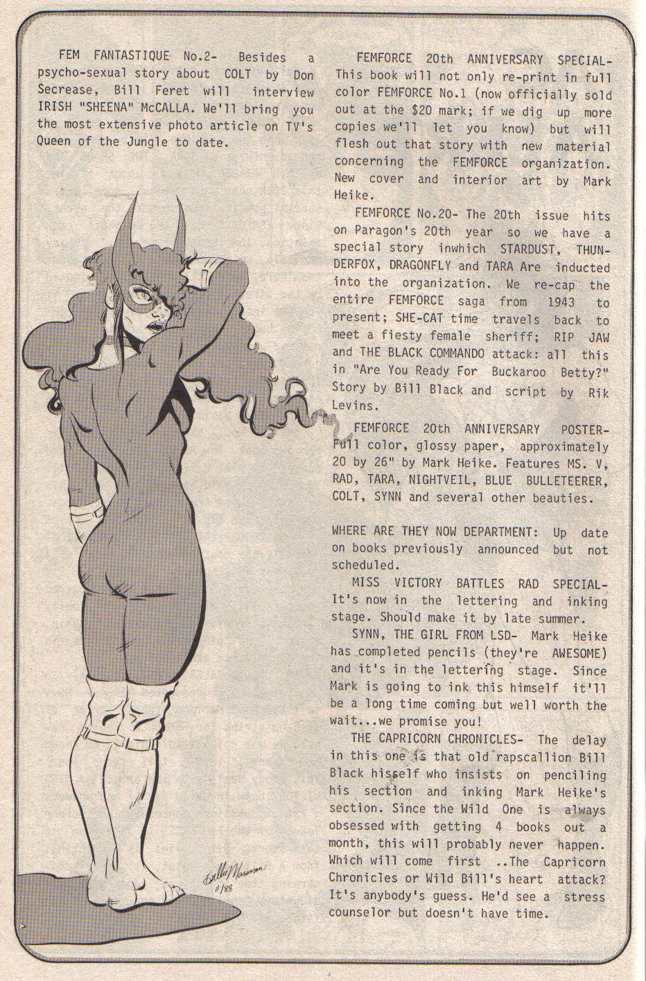 Read online Femforce comic -  Issue #17 - 38