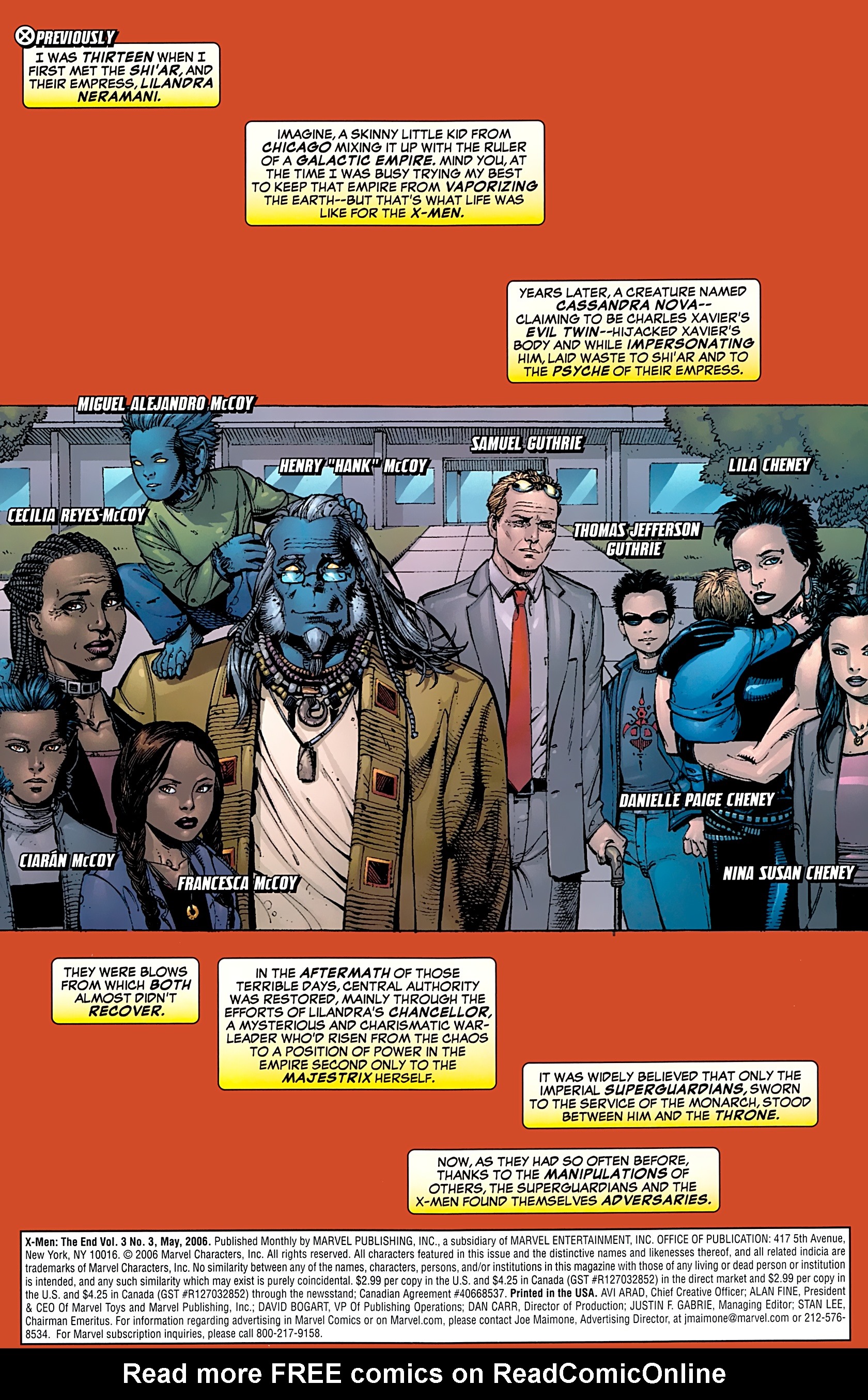 Read online X-Men: The End: Book 3: Men & X-Men comic -  Issue #3 - 2