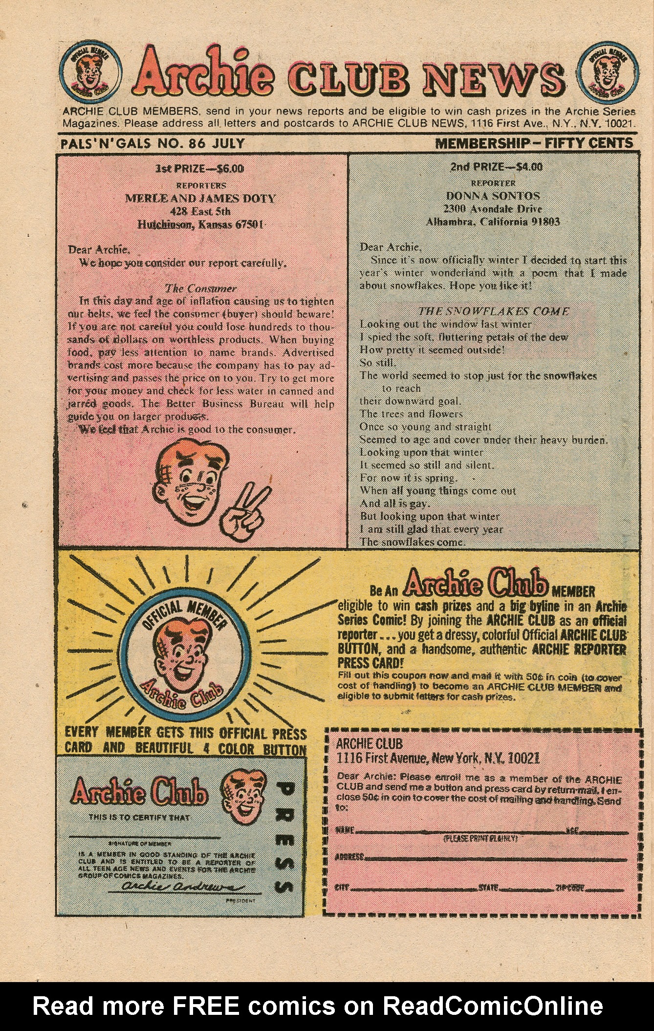 Read online Archie's Pals 'N' Gals (1952) comic -  Issue #86 - 26