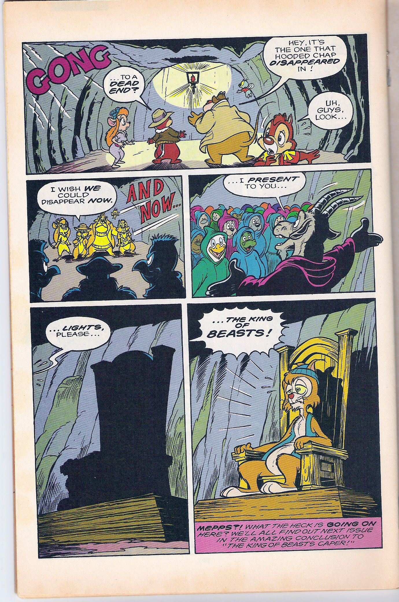 Read online Disney's Chip 'N Dale Rescue Rangers comic -  Issue #5 - 34