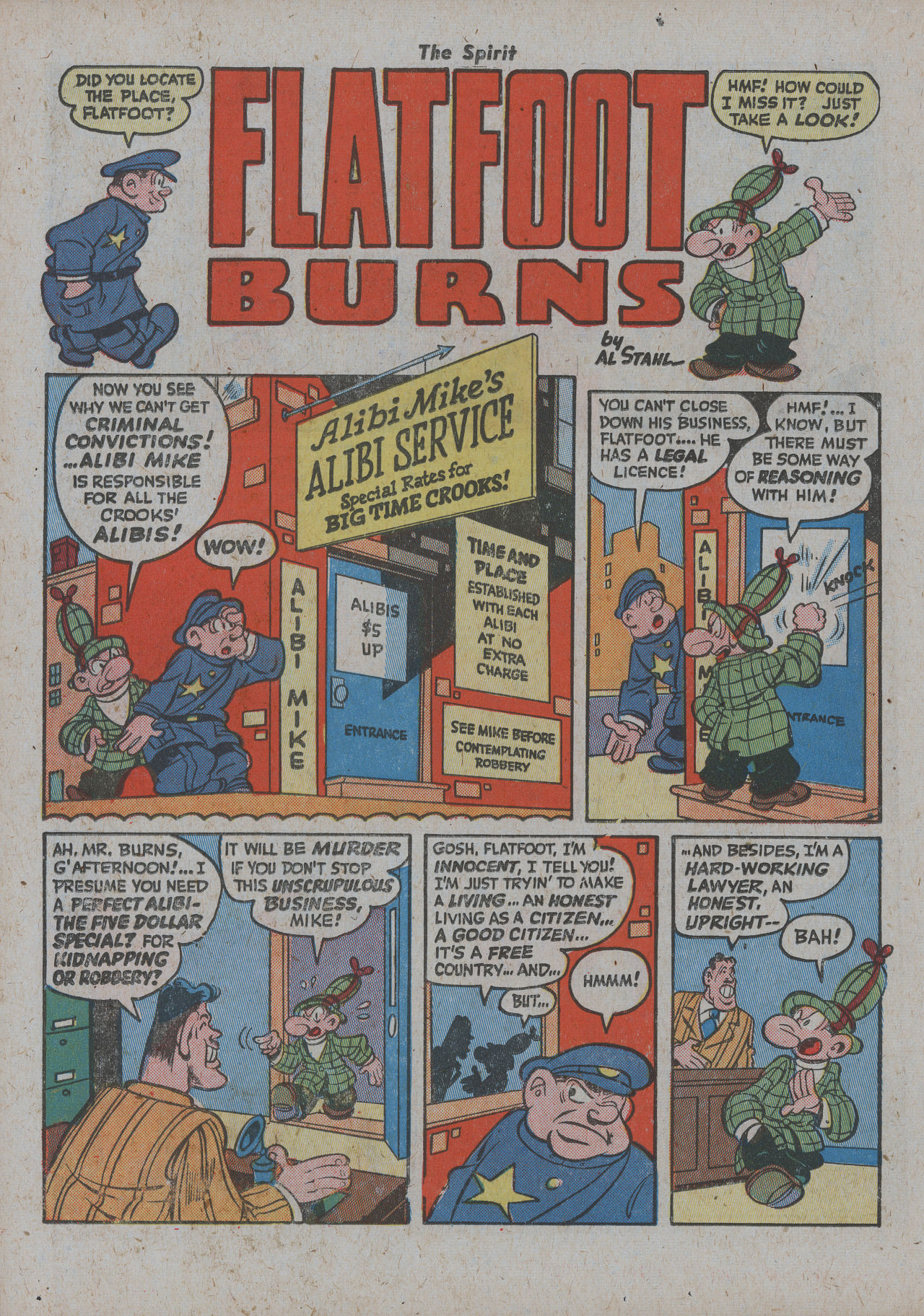 Read online The Spirit (1944) comic -  Issue #20 - 18