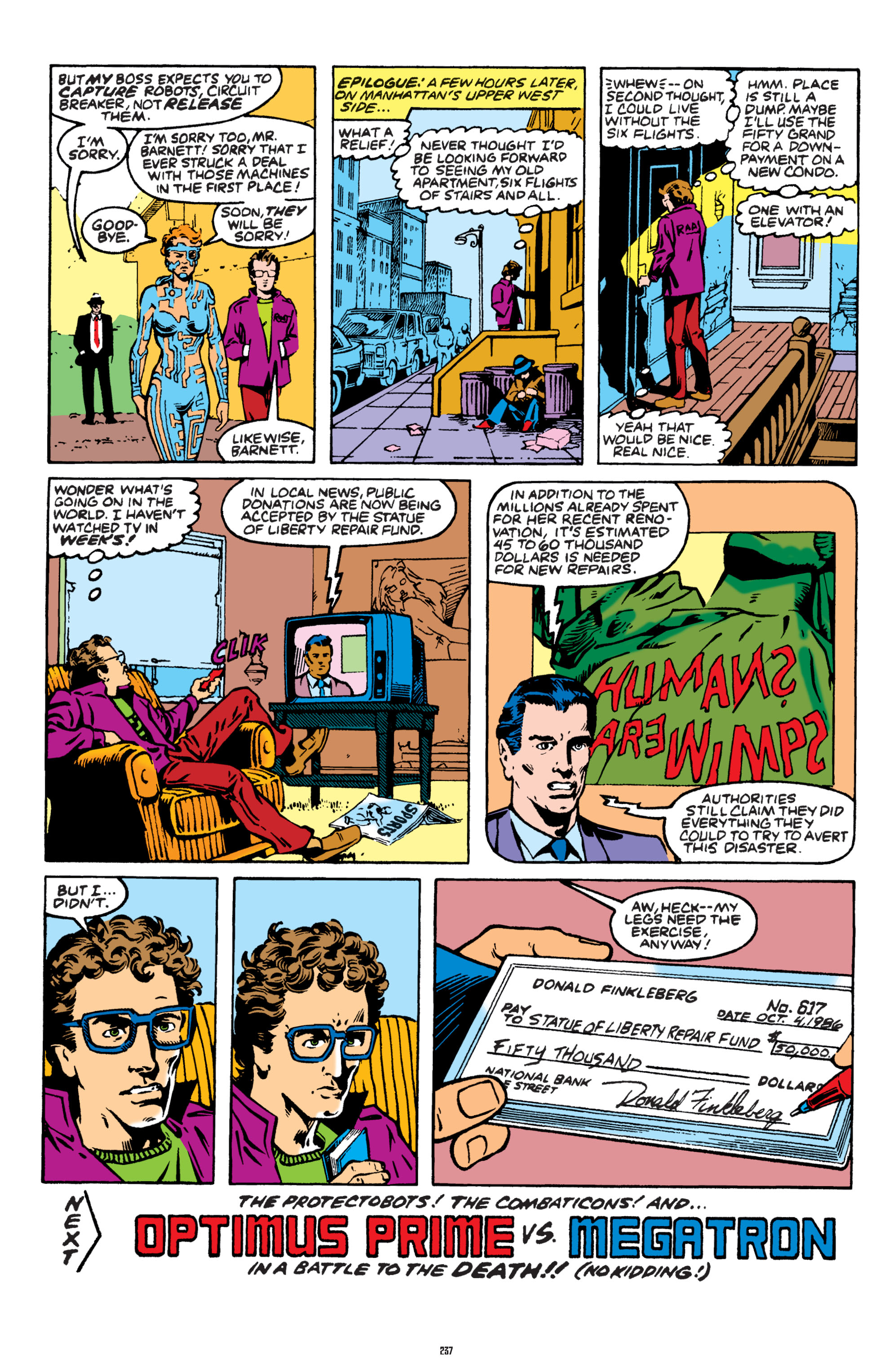 Read online The Transformers Classics comic -  Issue # TPB 2 - 238