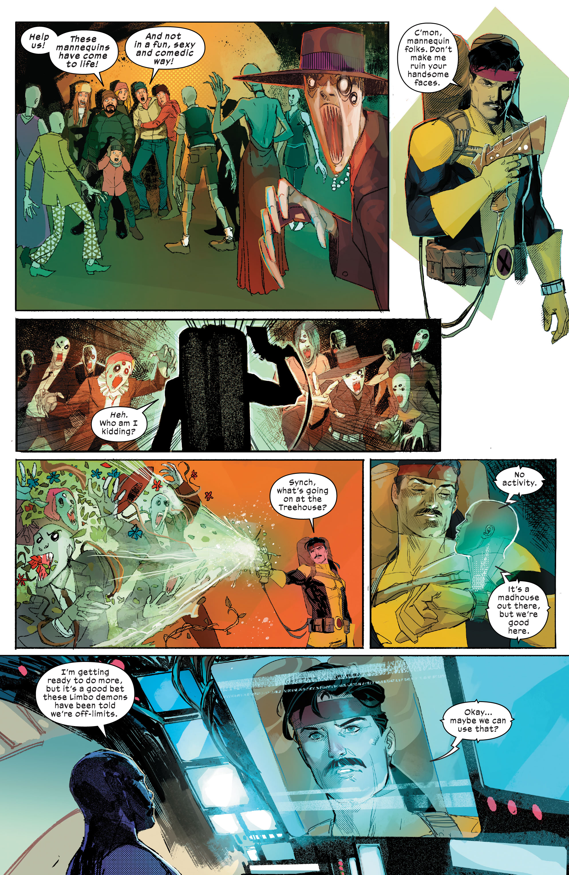 Read online Dark Web: X-Men comic -  Issue #1 - 9