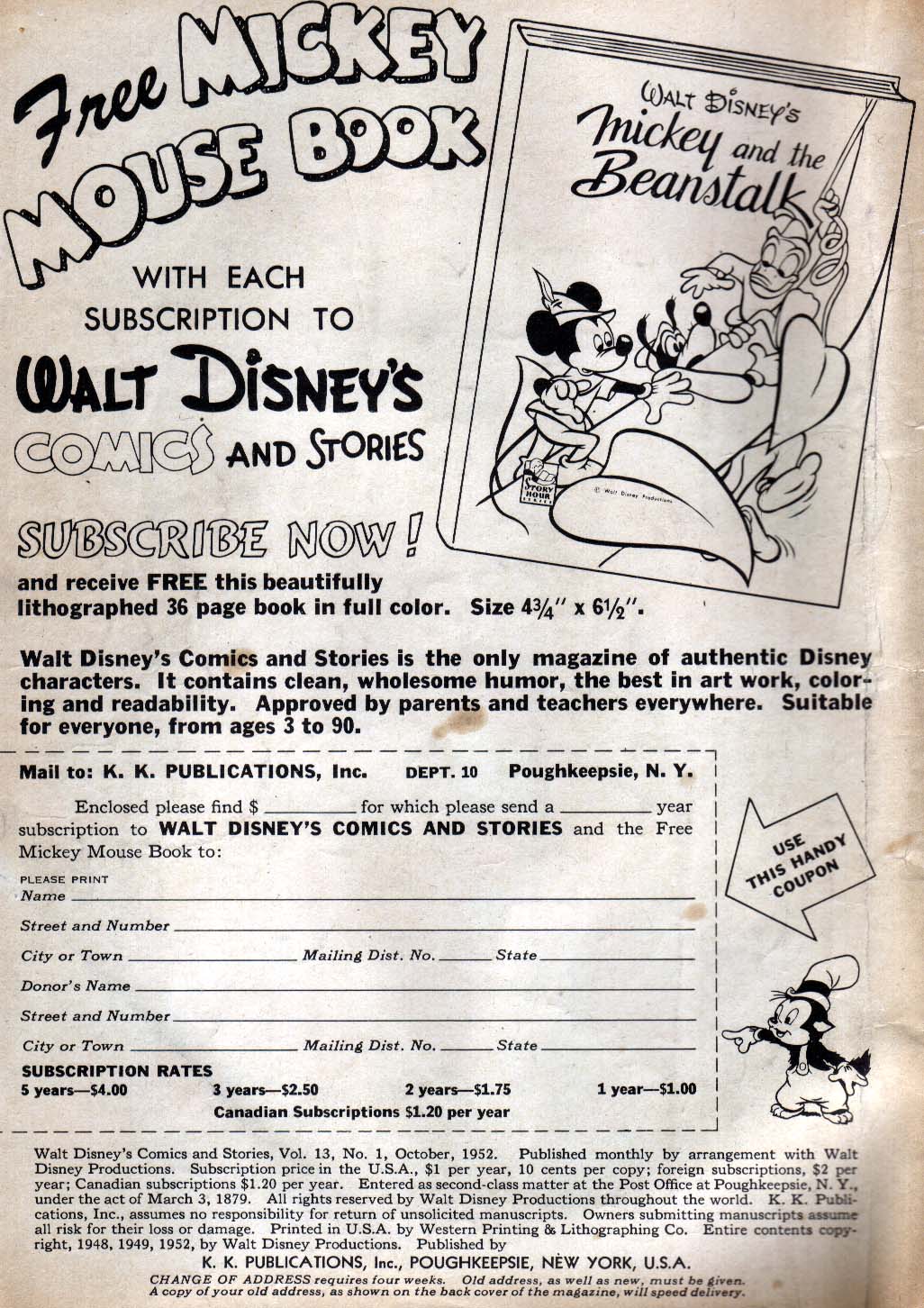 Read online Walt Disney's Comics and Stories comic -  Issue #145 - 2