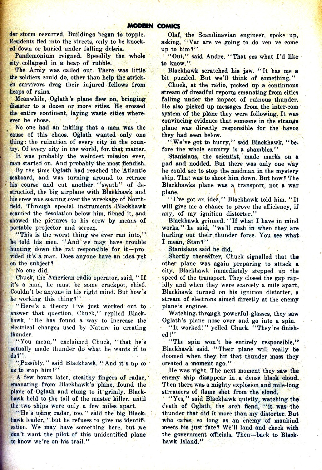 Read online Modern Comics comic -  Issue #78 - 43