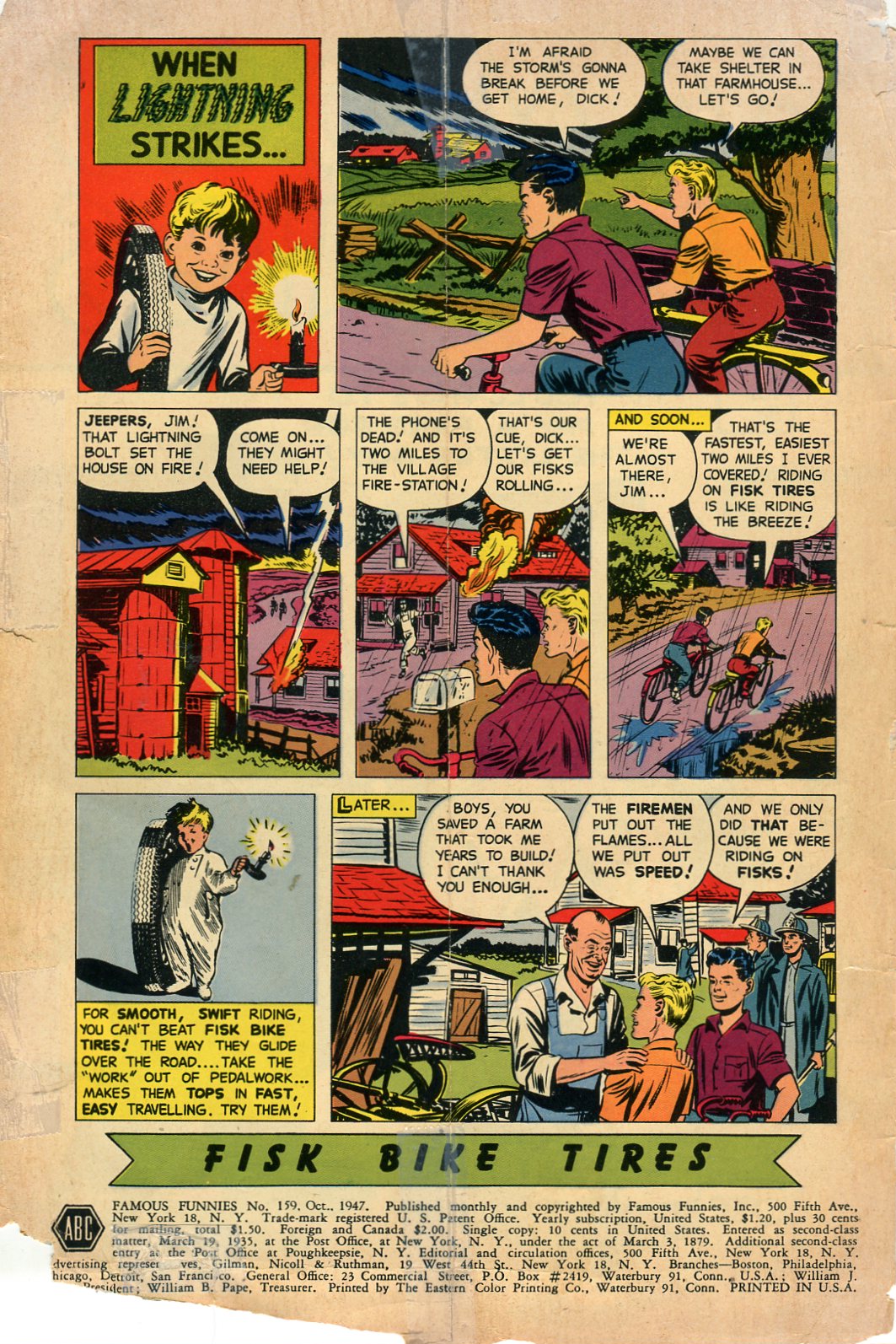 Read online Famous Funnies comic -  Issue #159 - 2