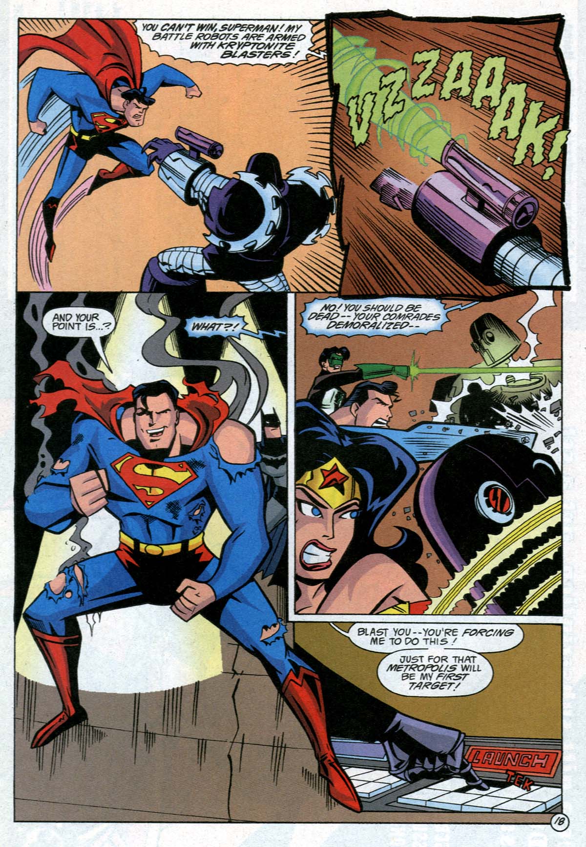 Read online Adventures in the DC Universe comic -  Issue #12 - 19