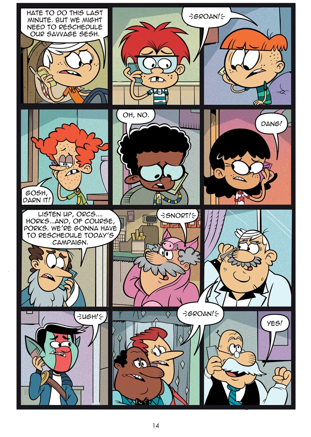 Read online The Loud House comic -  Issue #9 - 14
