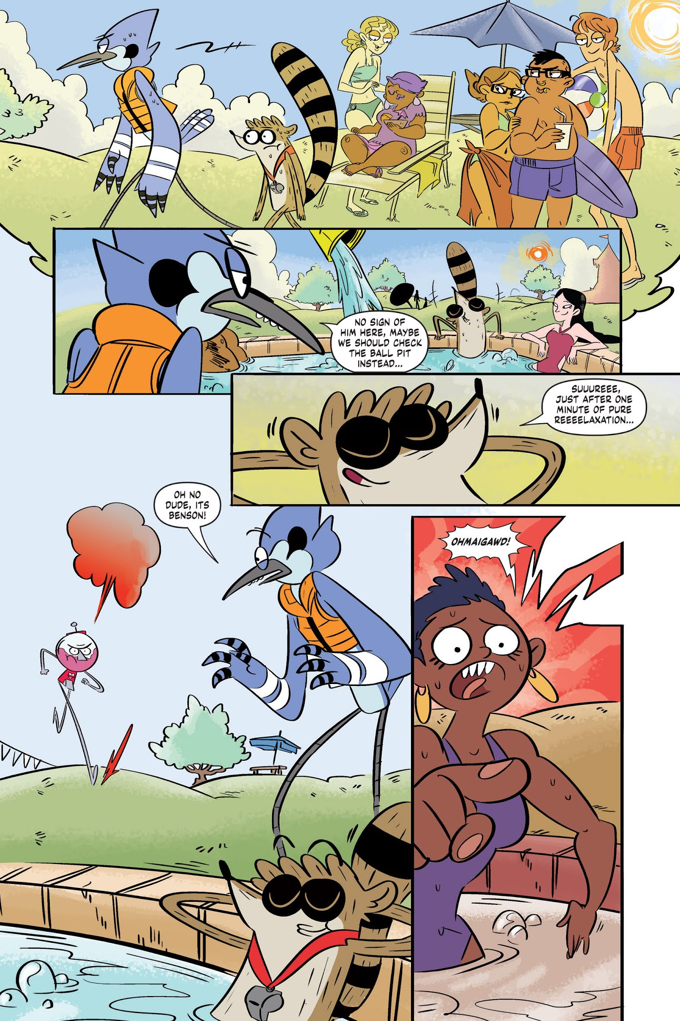 Read online Regular Show: Hydration comic -  Issue # TPB (Part 1) - 51
