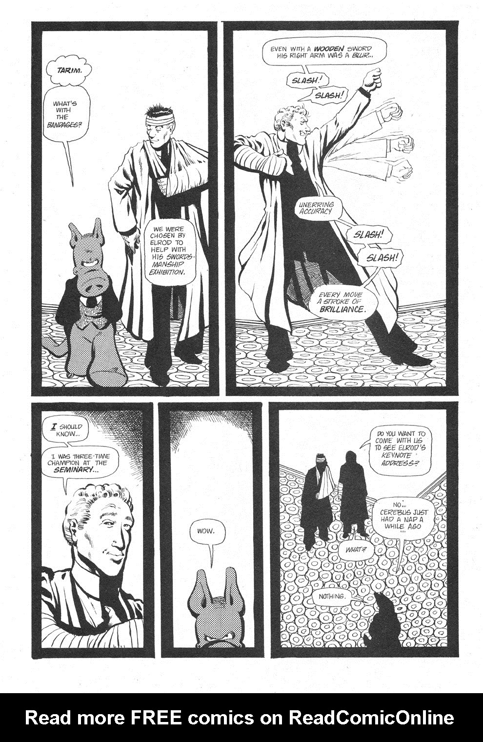 Read online Cerebus comic -  Issue #38 - 6