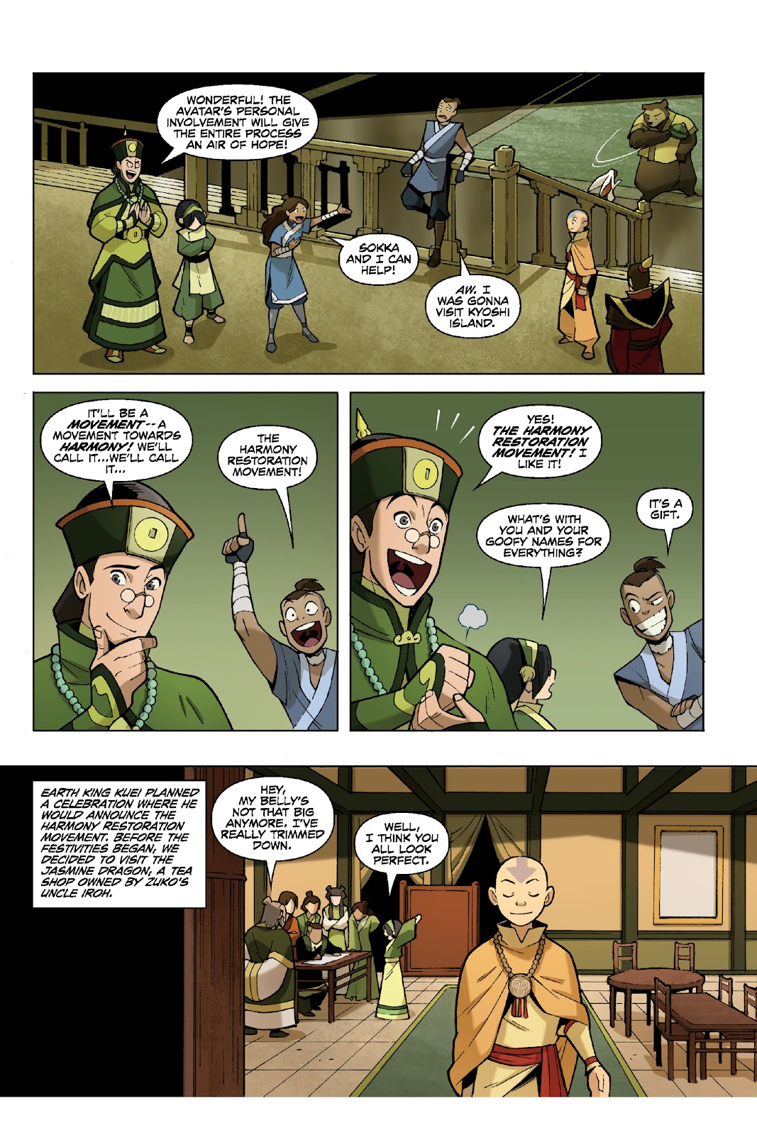 Nickelodeon Avatar: The Last Airbender - The Promise issue TPB Omnibus (Part 1) - Page 9