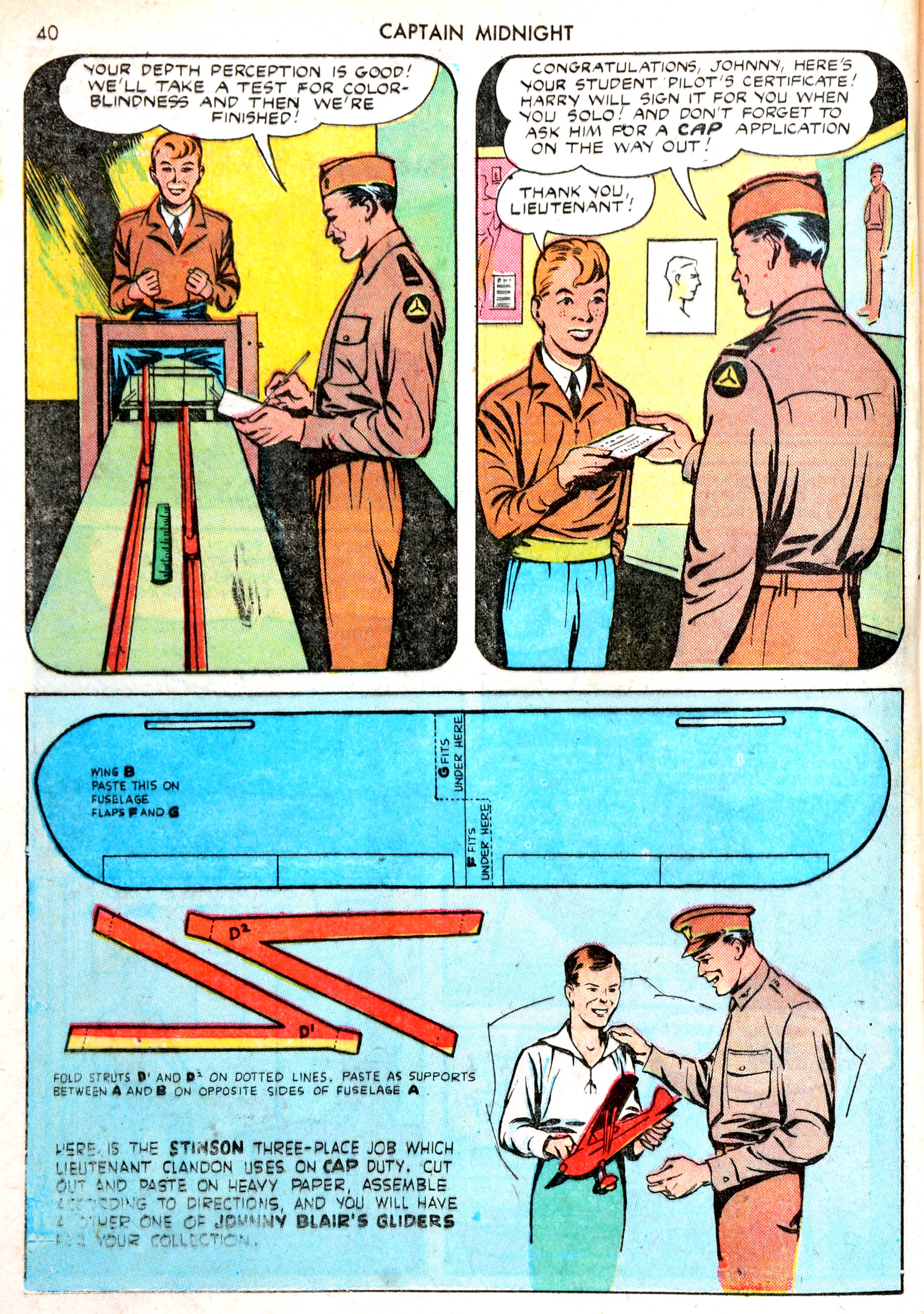 Read online Captain Midnight (1942) comic -  Issue #13 - 39