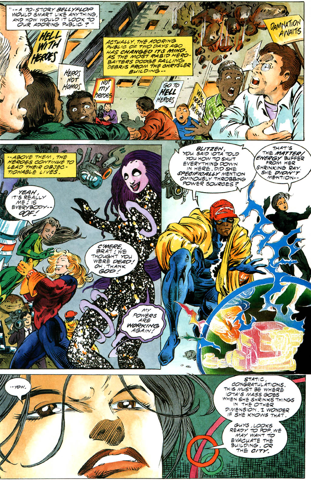 Read online Heroes (1996) comic -  Issue #6 - 10