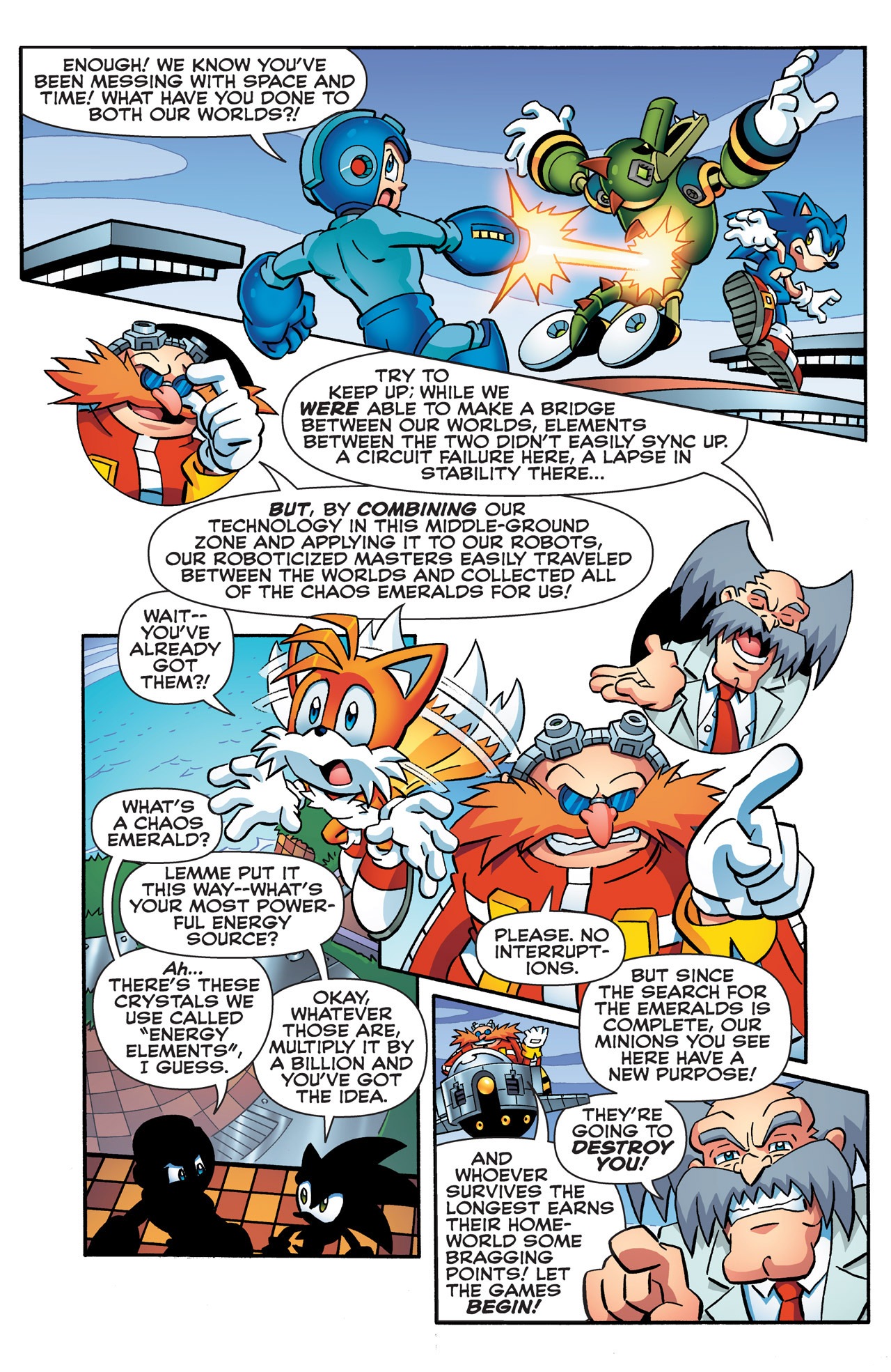 Read online Sonic Mega Man Worlds Collide comic -  Issue # Vol 2 - 38