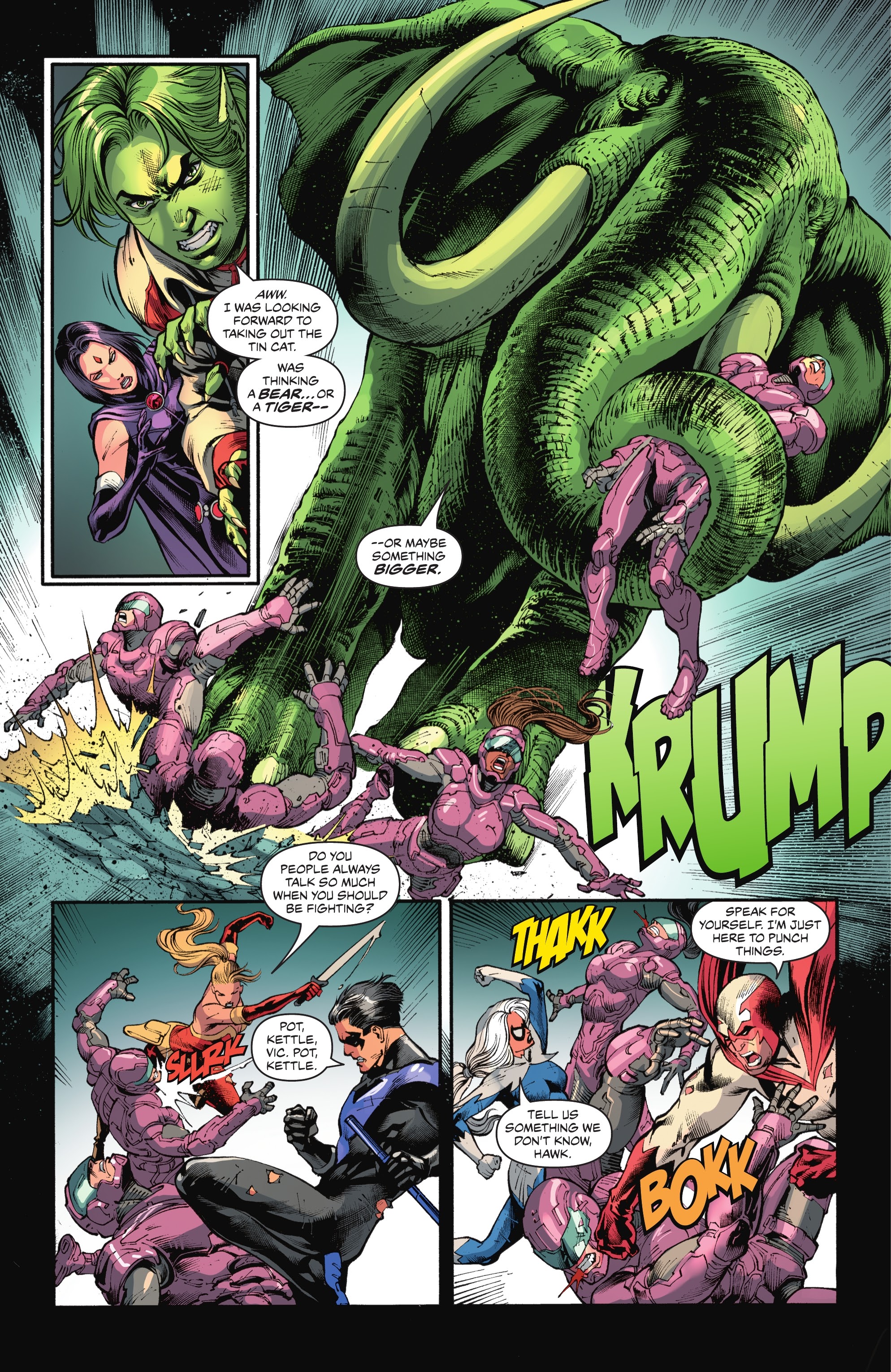 Read online Titans United comic -  Issue #6 - 20