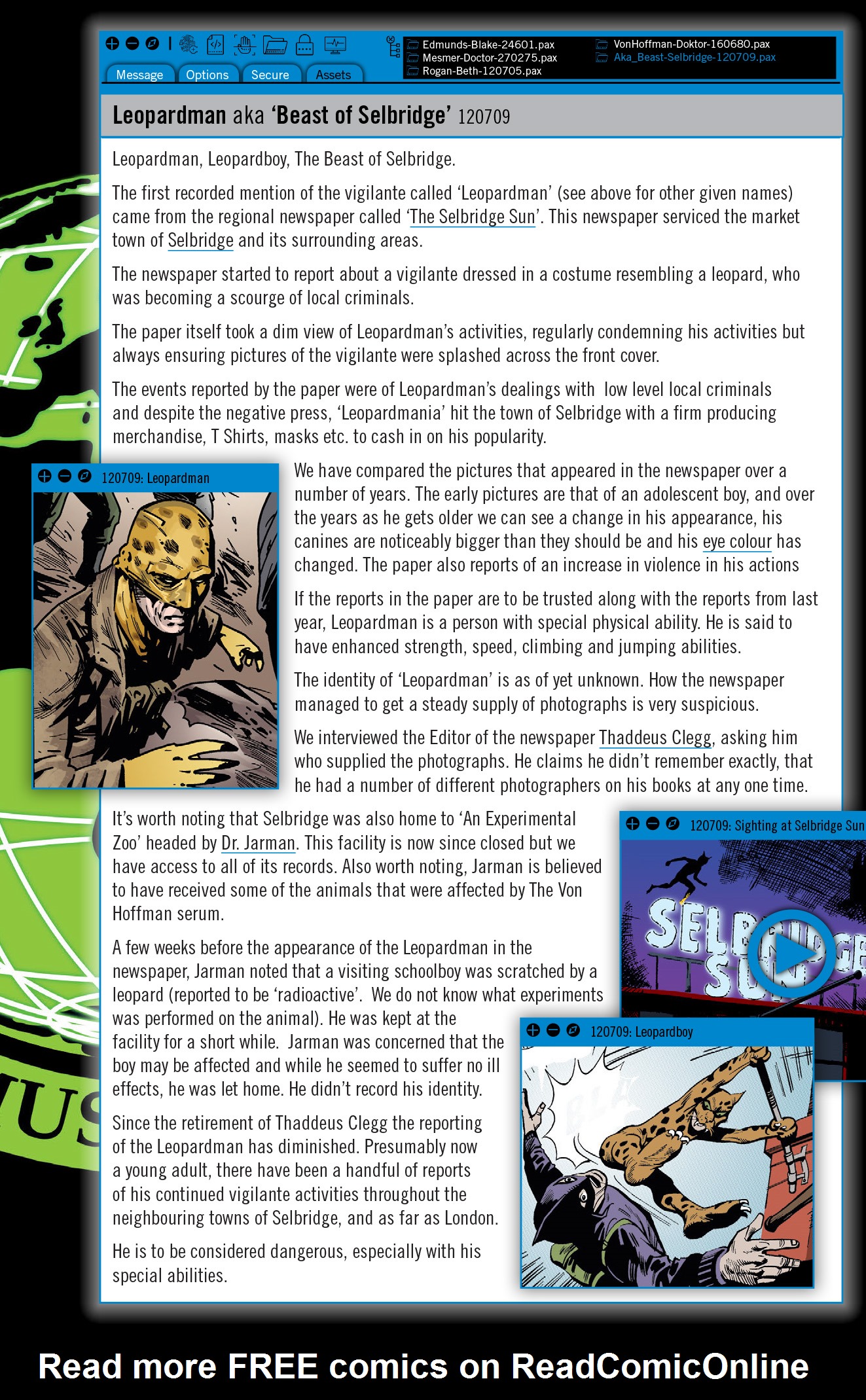 Read online Vigilant Legacy comic -  Issue # Full - 49