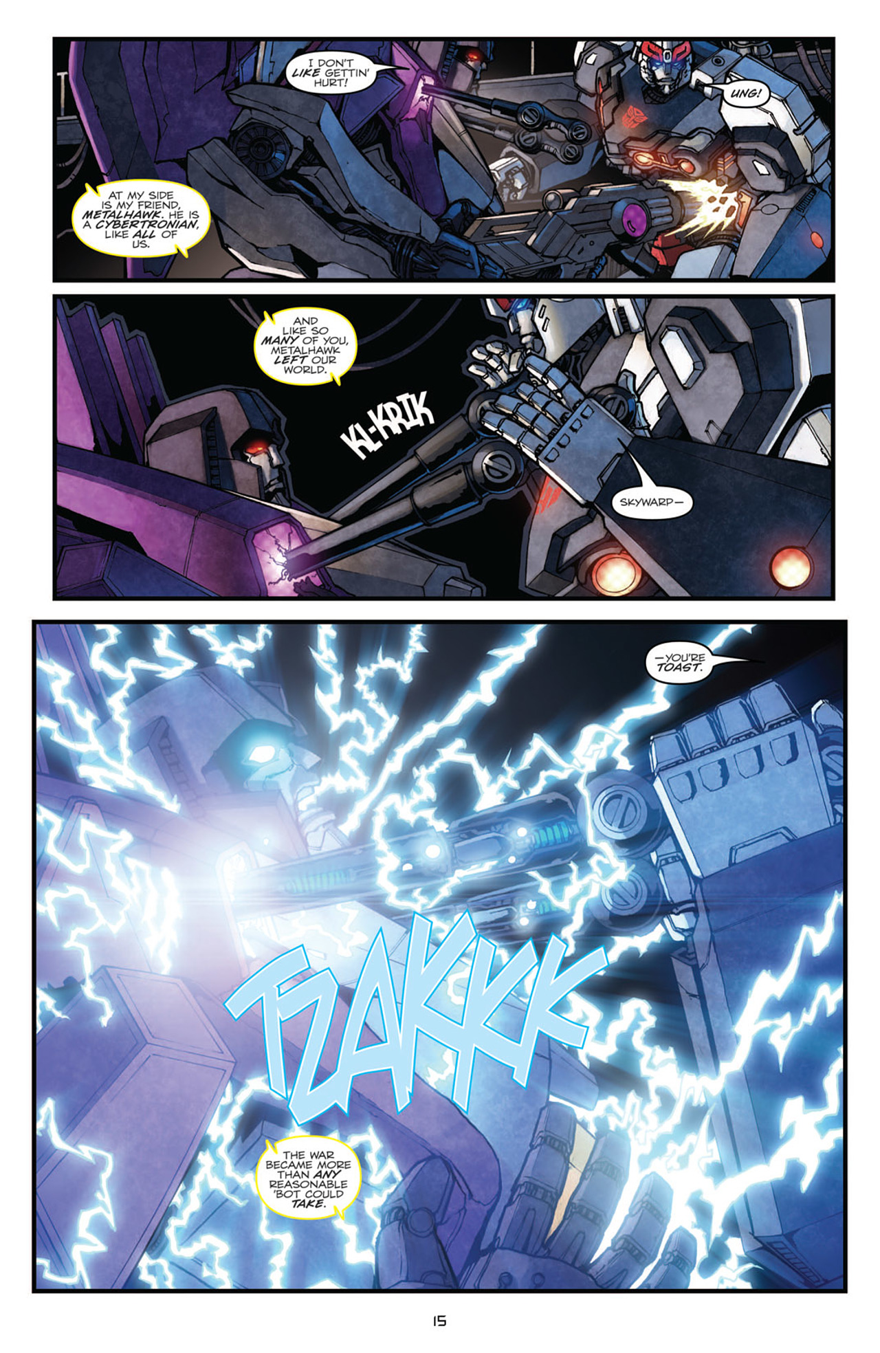 Read online Transformers: Robots In Disguise (2012) comic -  Issue #2 - 18