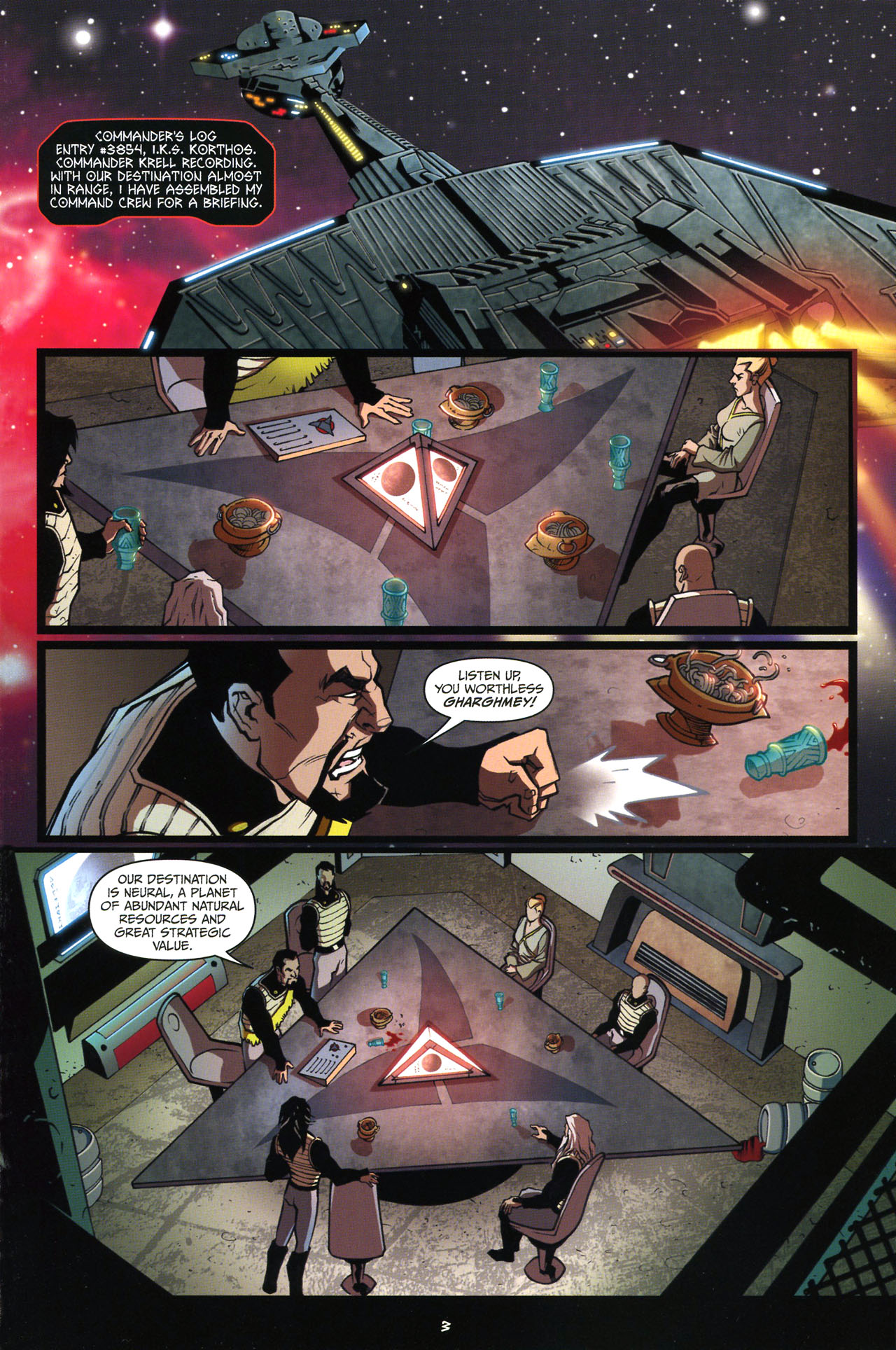 Read online Star Trek: Klingons: Blood Will Tell comic -  Issue #3 - 5