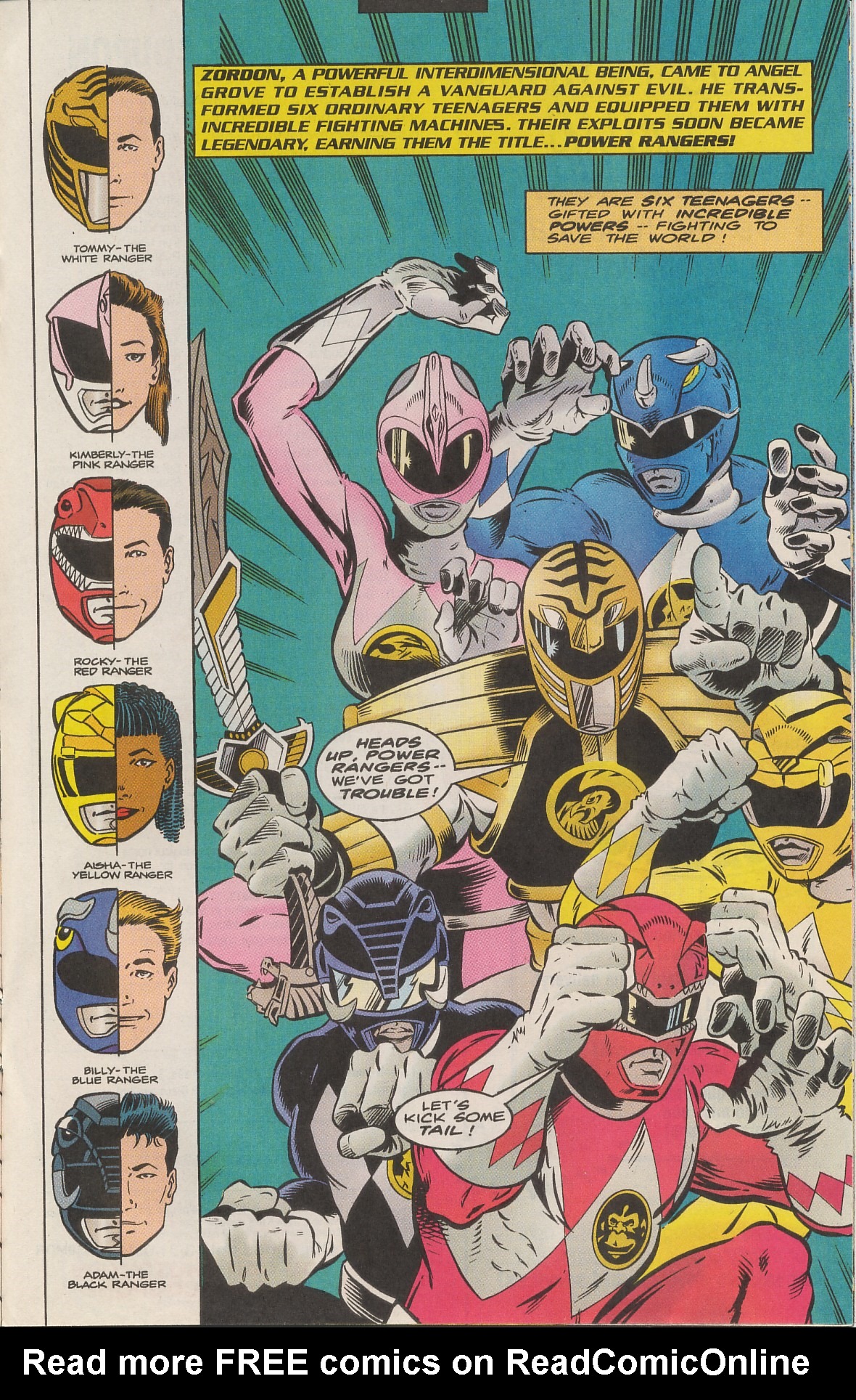 Read online Saban's Mighty Morphin' Power Rangers comic -  Issue #1 - 16