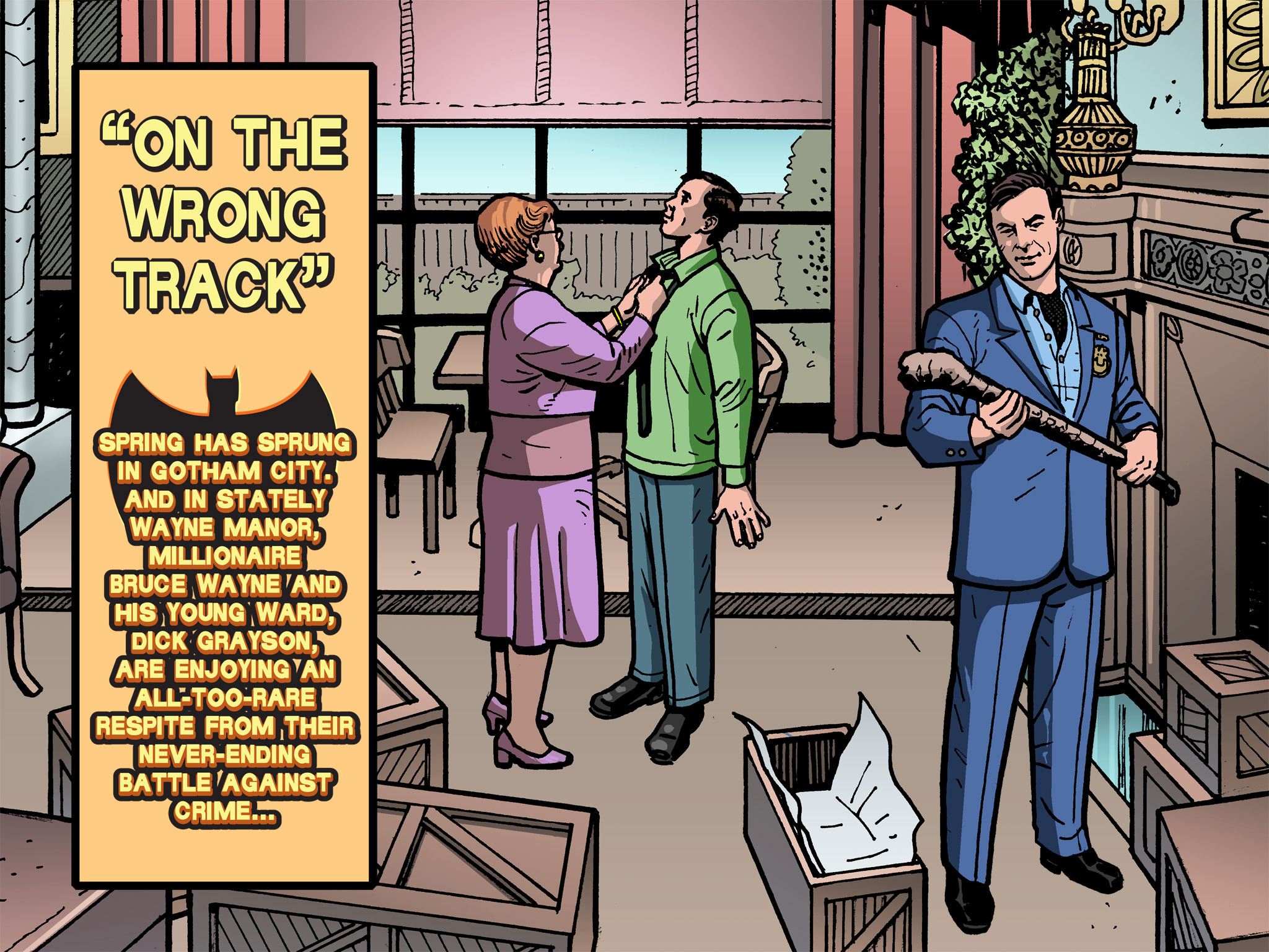 Read online Batman '66 Meets the Green Hornet [II] comic -  Issue #1 - 1