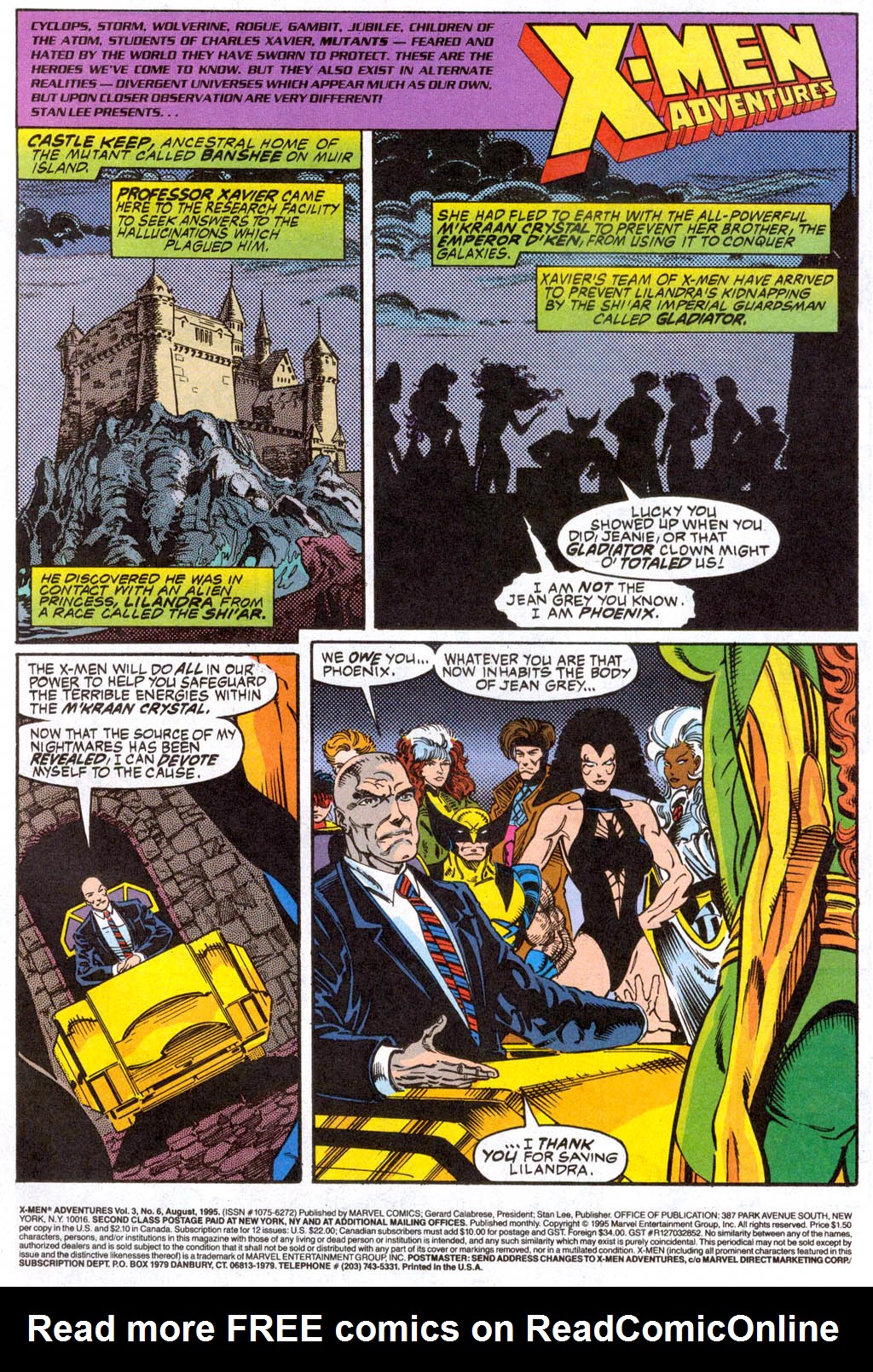 Read online X-Men Adventures (1995) comic -  Issue #6 - 2