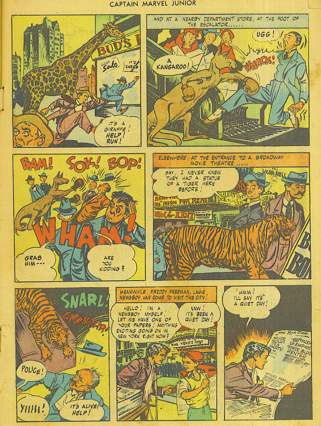 Read online Captain Marvel, Jr. comic -  Issue #43 - 4