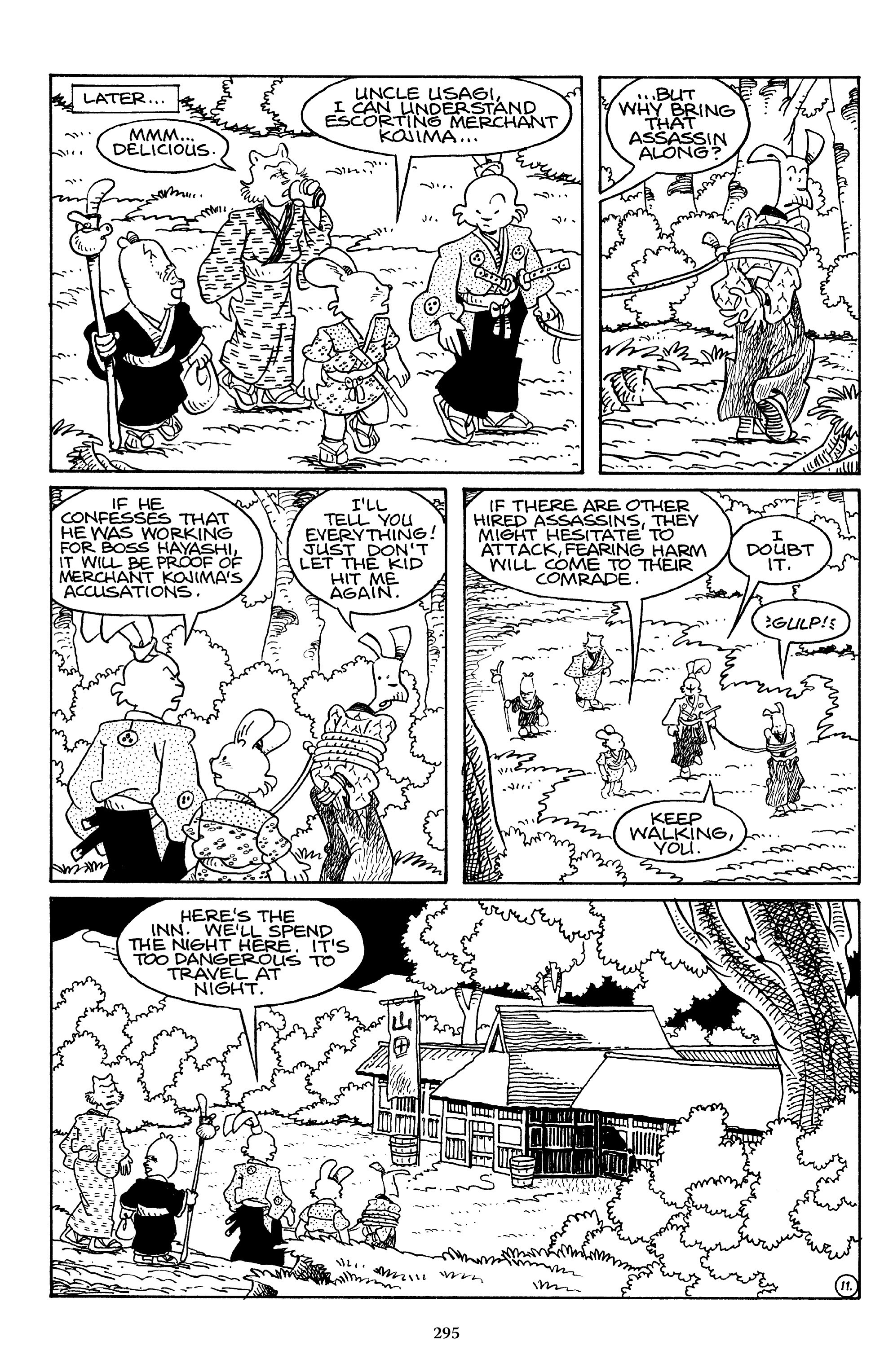 Read online The Usagi Yojimbo Saga comic -  Issue # TPB 4 - 292