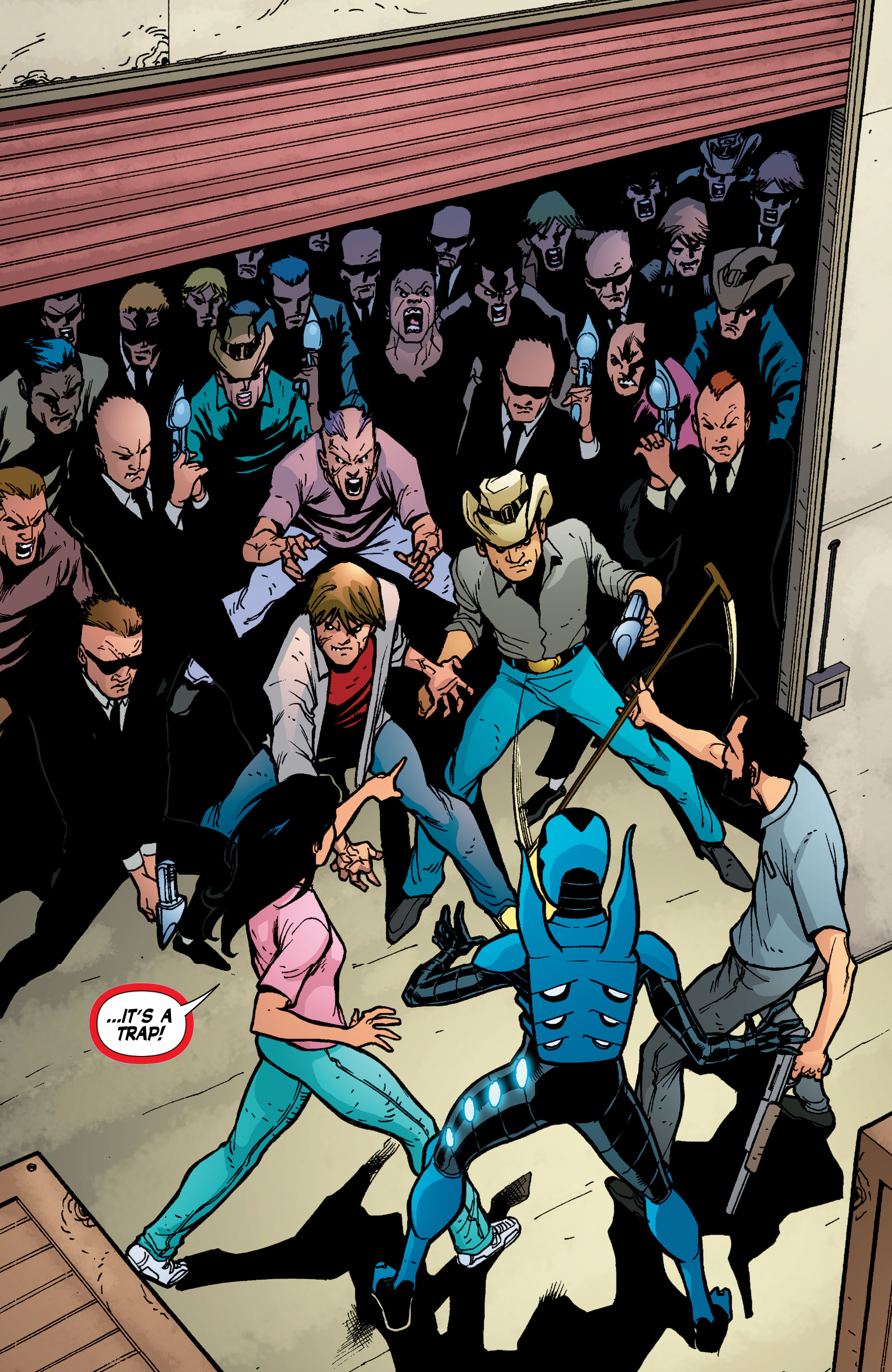 Read online Blue Beetle (2006) comic -  Issue #32 - 14